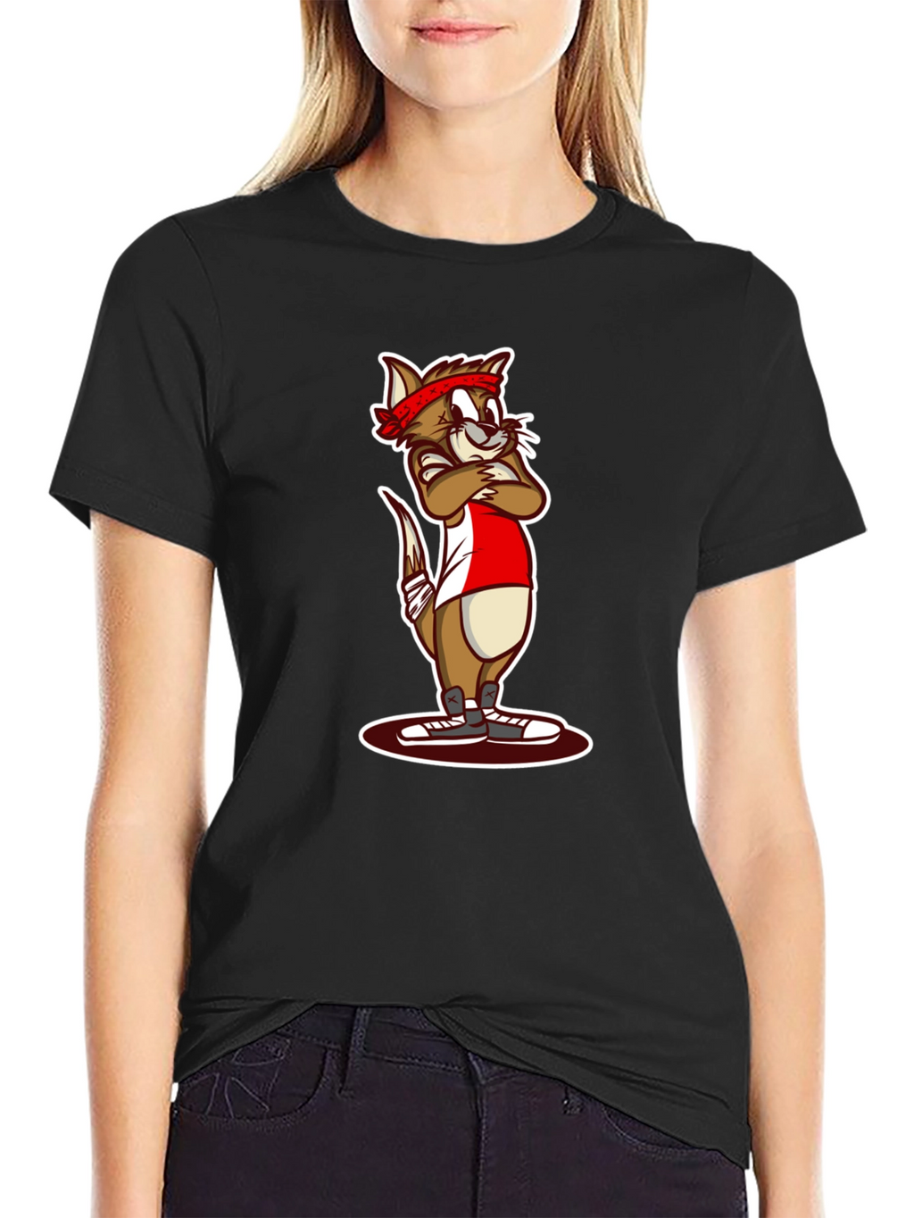 Cartoon Otter T-Shirt
