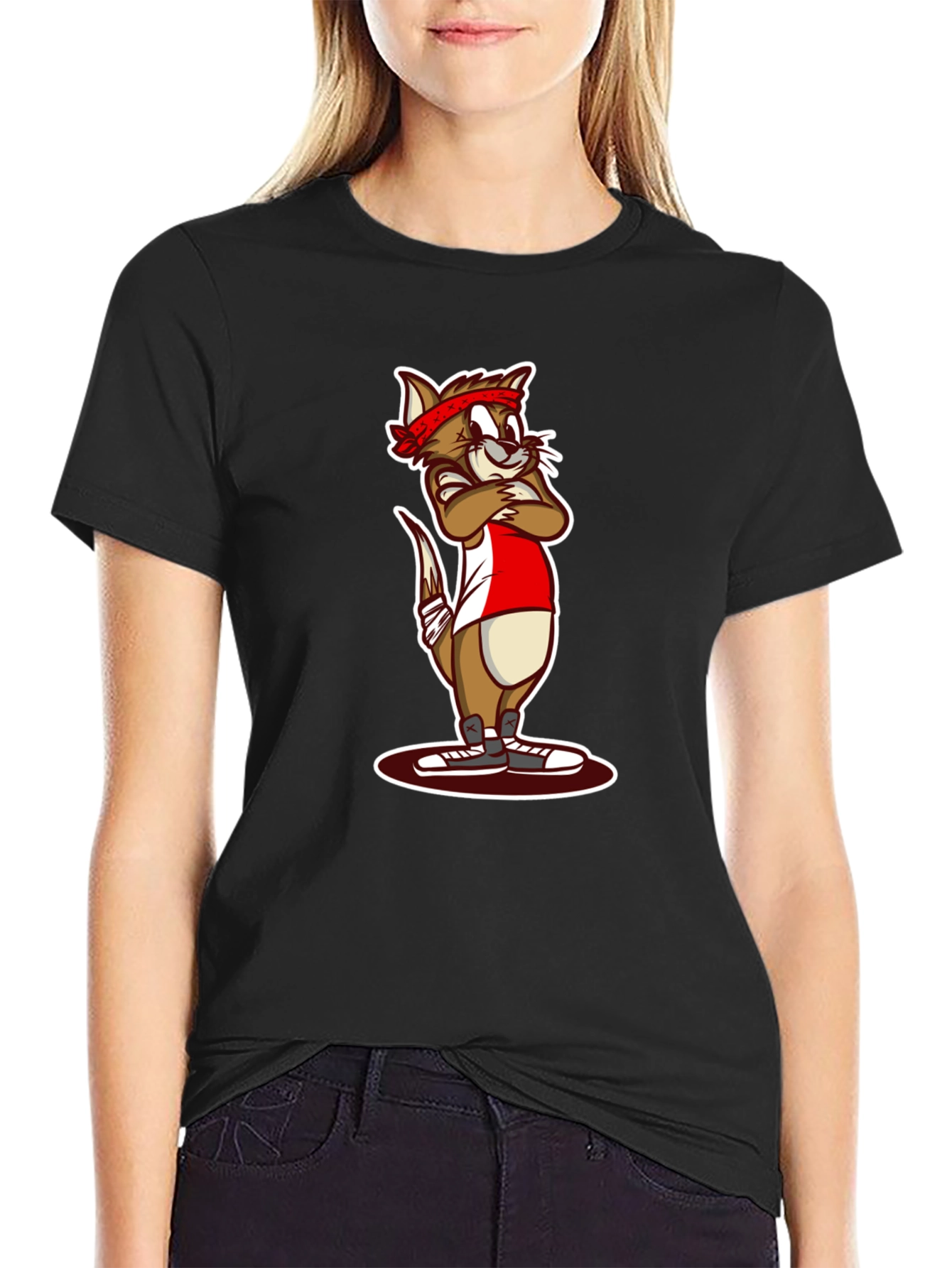 Cartoon Otter T-Shirt