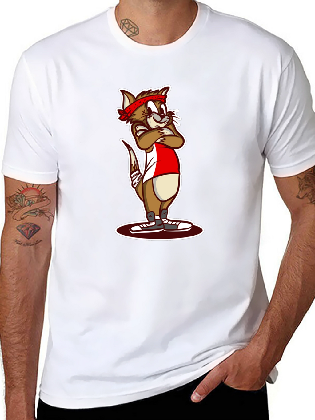 Cartoon Otter T-Shirt