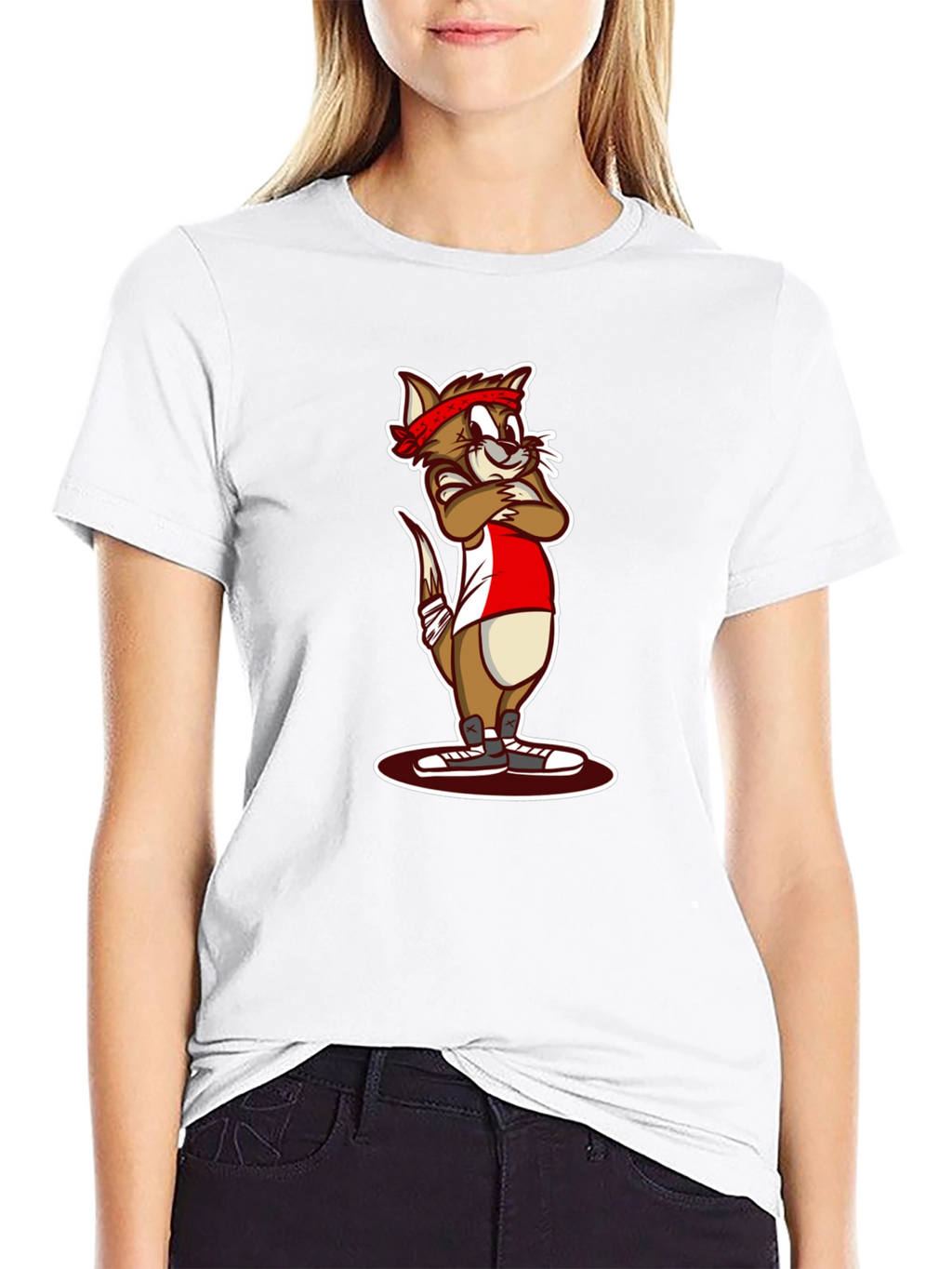 Cartoon Otter T-Shirt