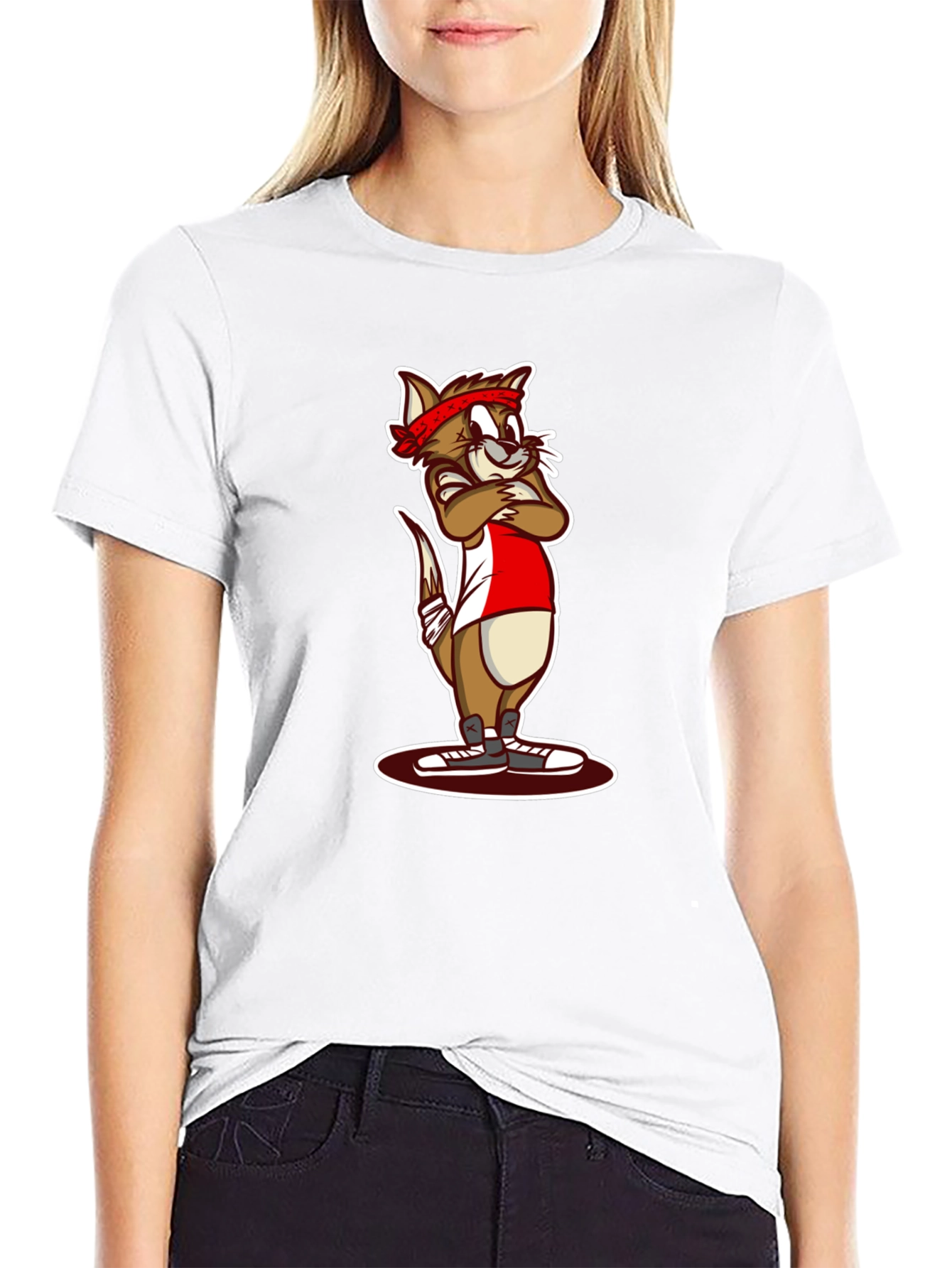 Cartoon Otter T-Shirt
