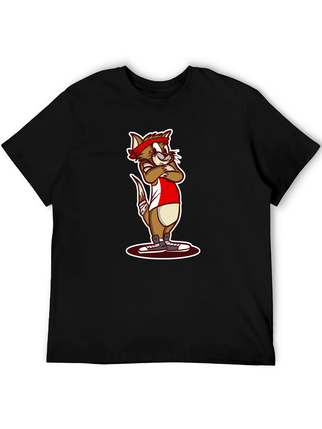 Cartoon Otter T-Shirt
