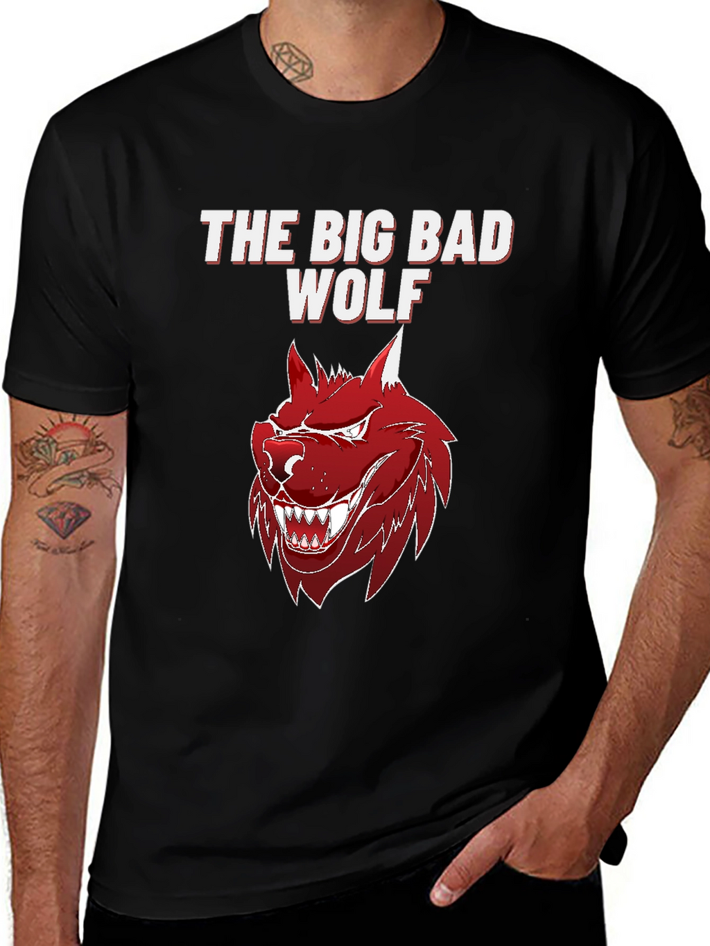Big Bad Wolf Graphic T-Shirt