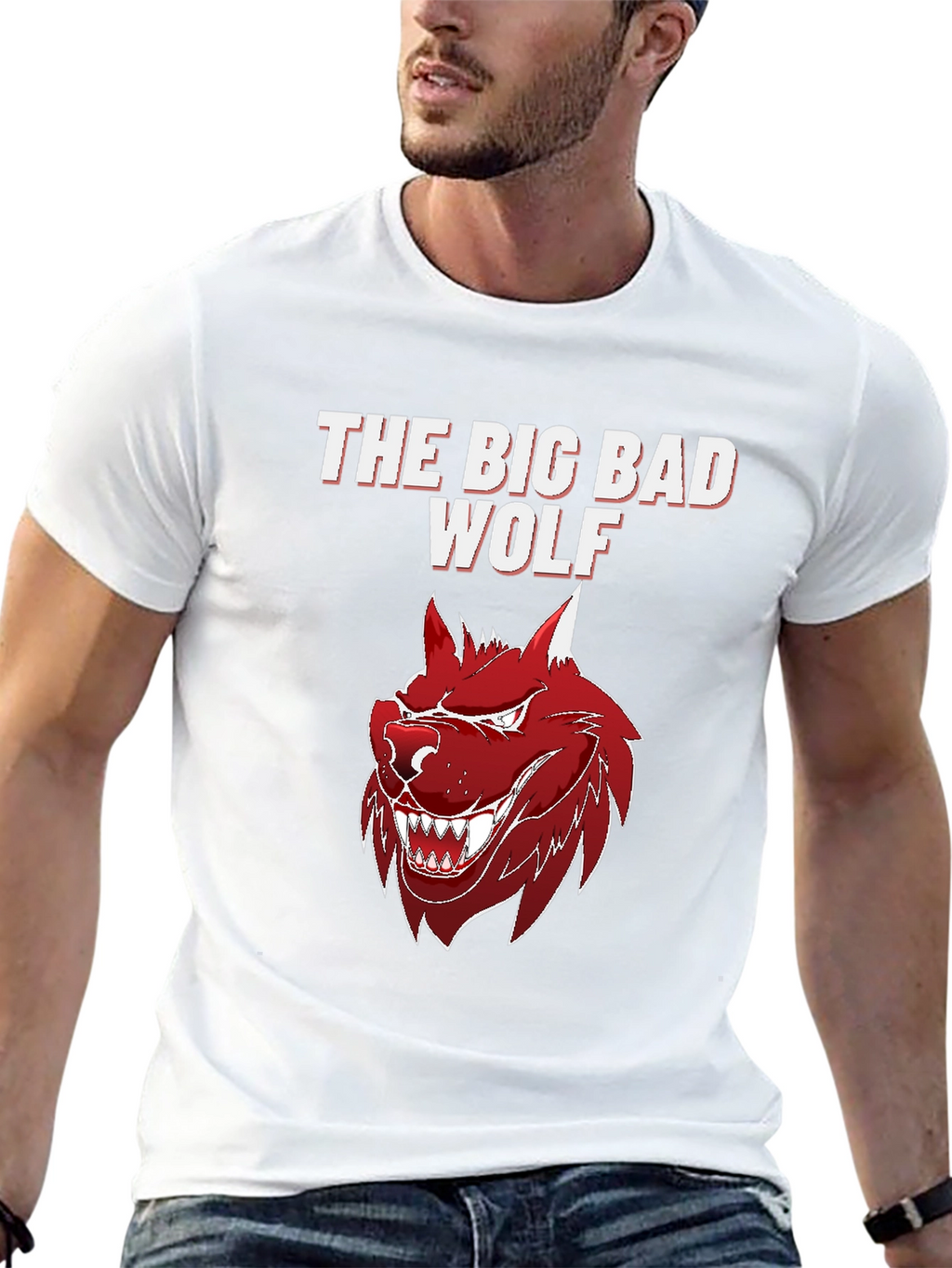 Big Bad Wolf Graphic T-Shirt