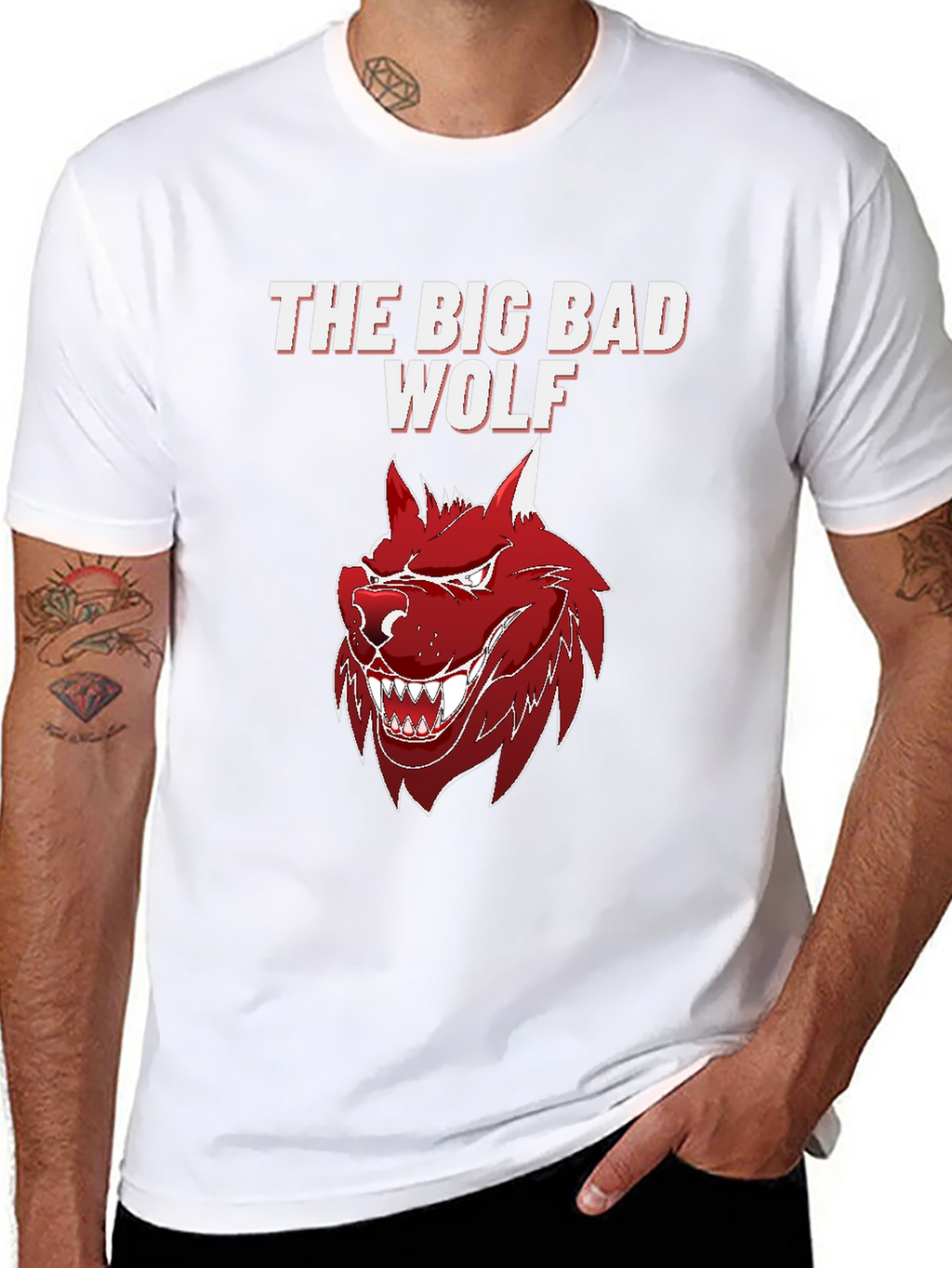 Big Bad Wolf Graphic T-Shirt