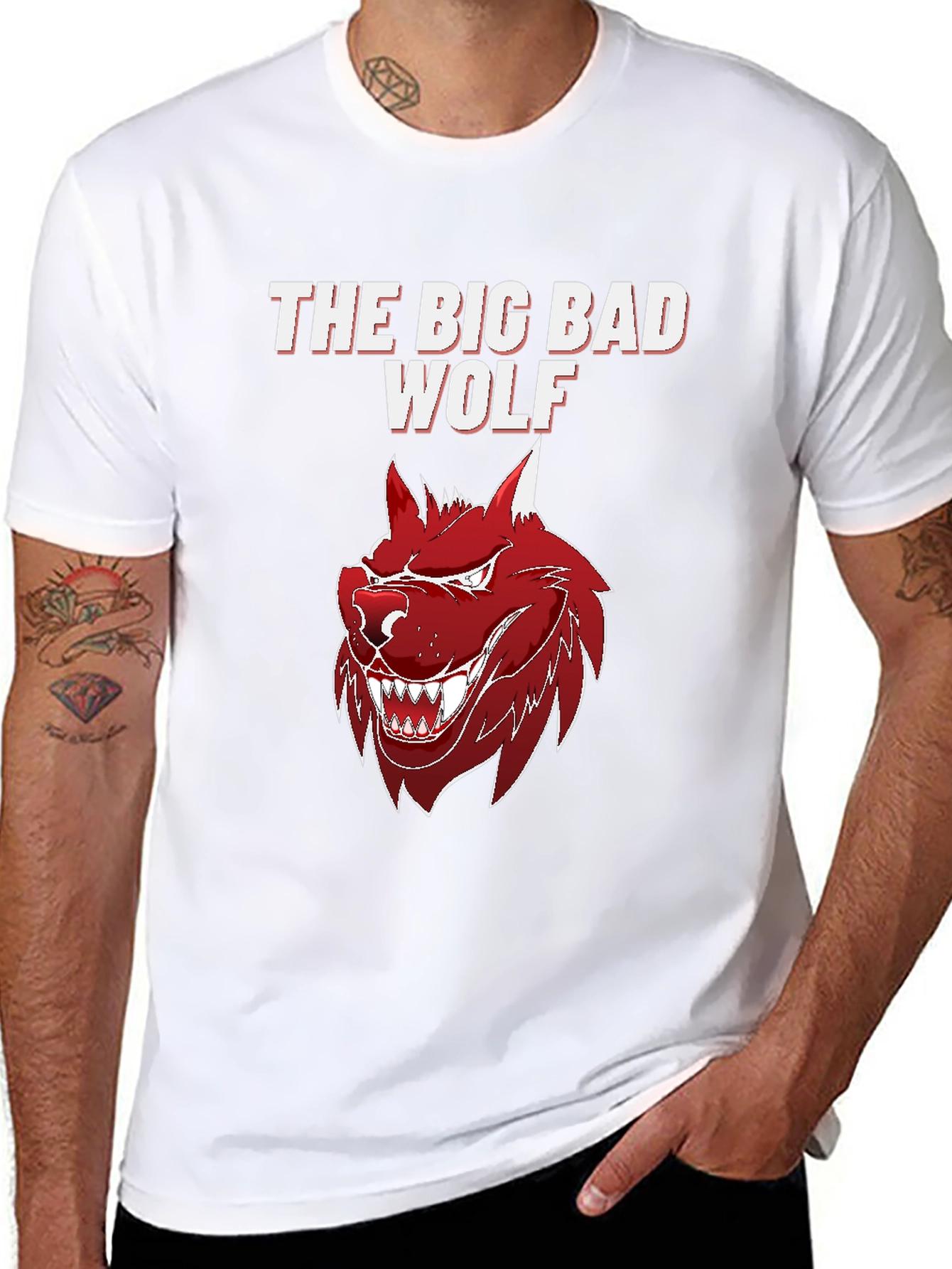 Big Bad Wolf Graphic T-Shirt