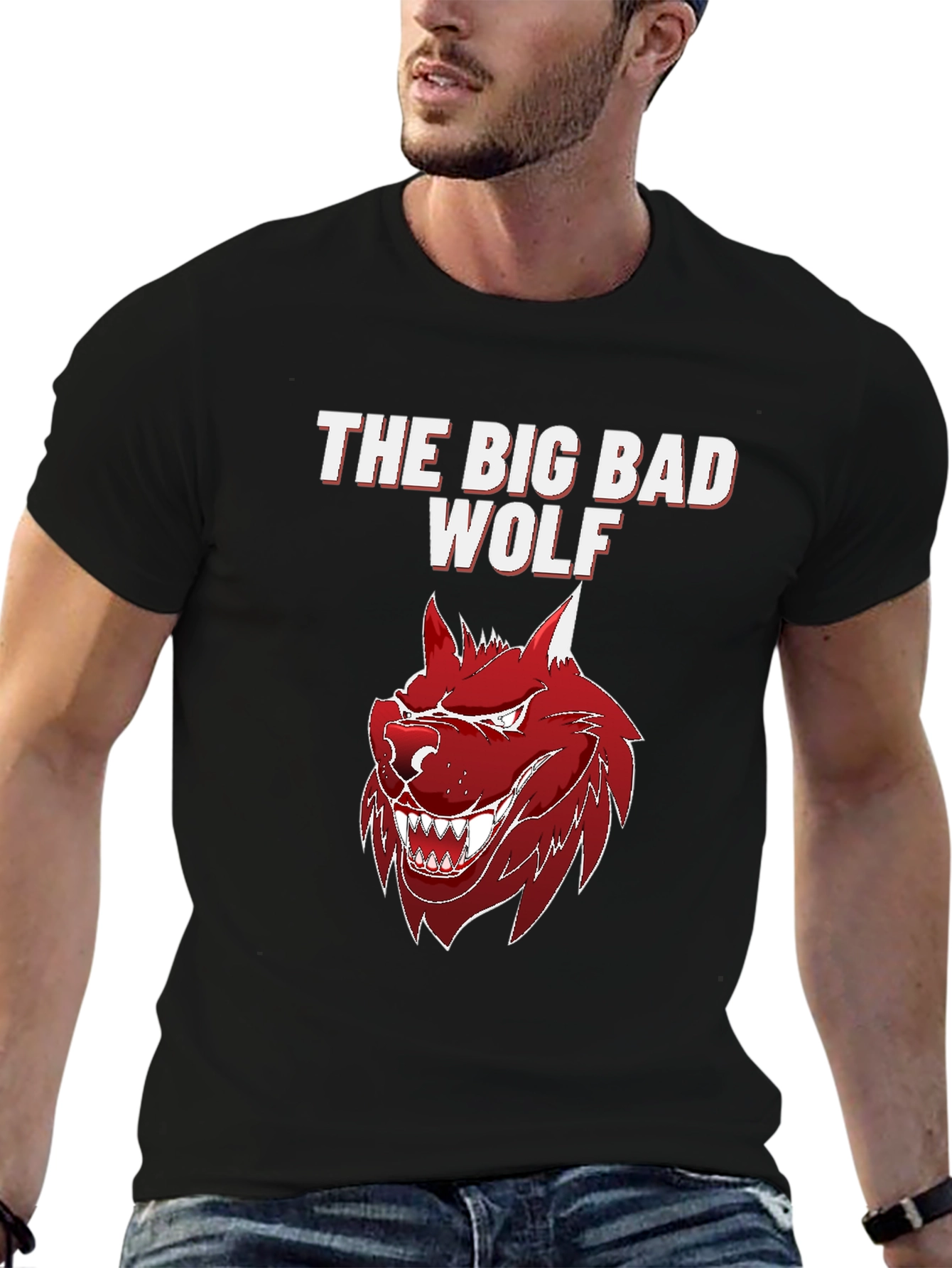 Big Bad Wolf Graphic T-Shirt