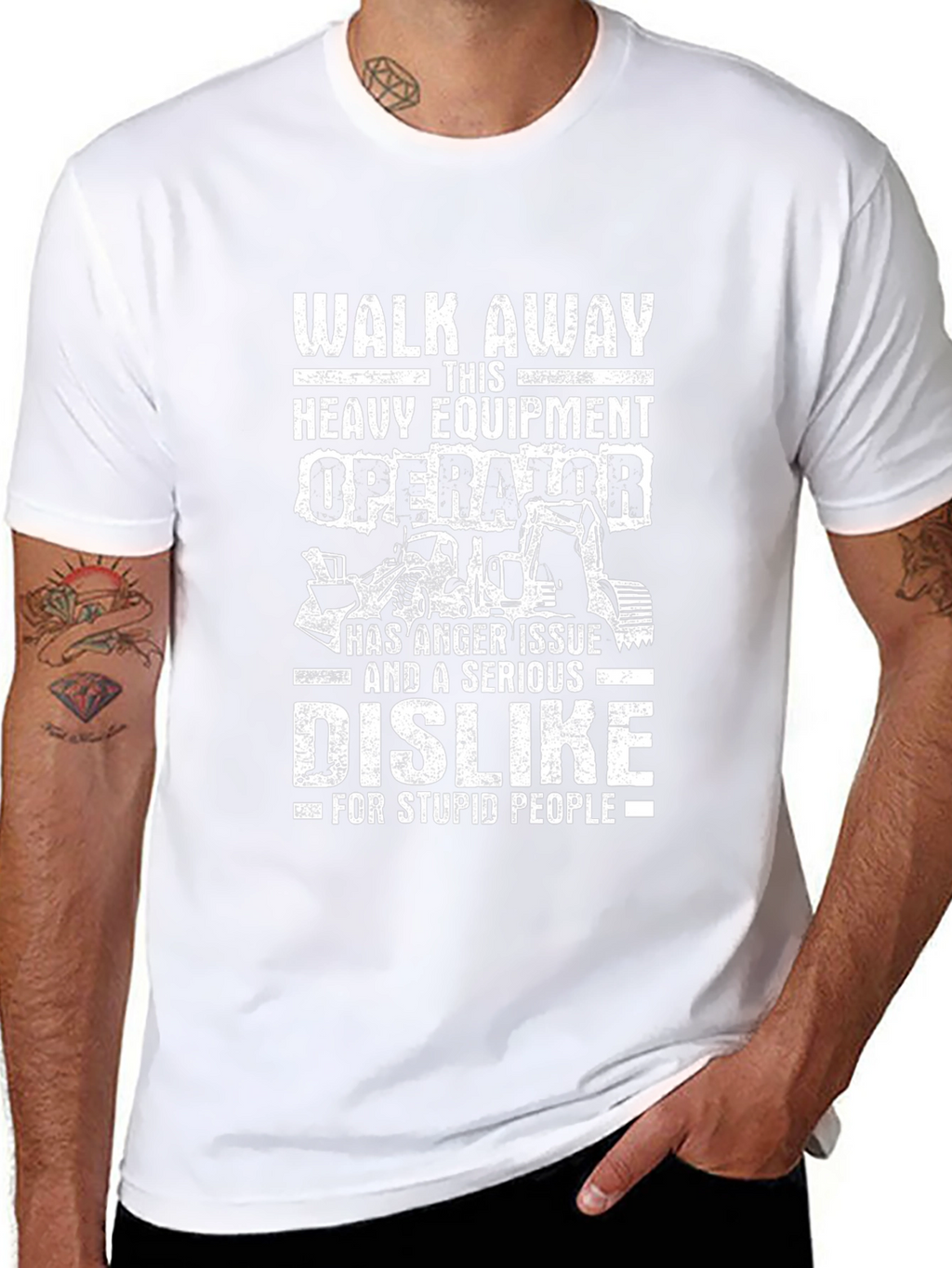 Heavy Equipment Operator Anger Issue T-Shirt