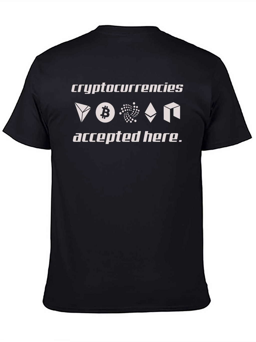 Cryptocurrency Accepted Here T-Shirt
