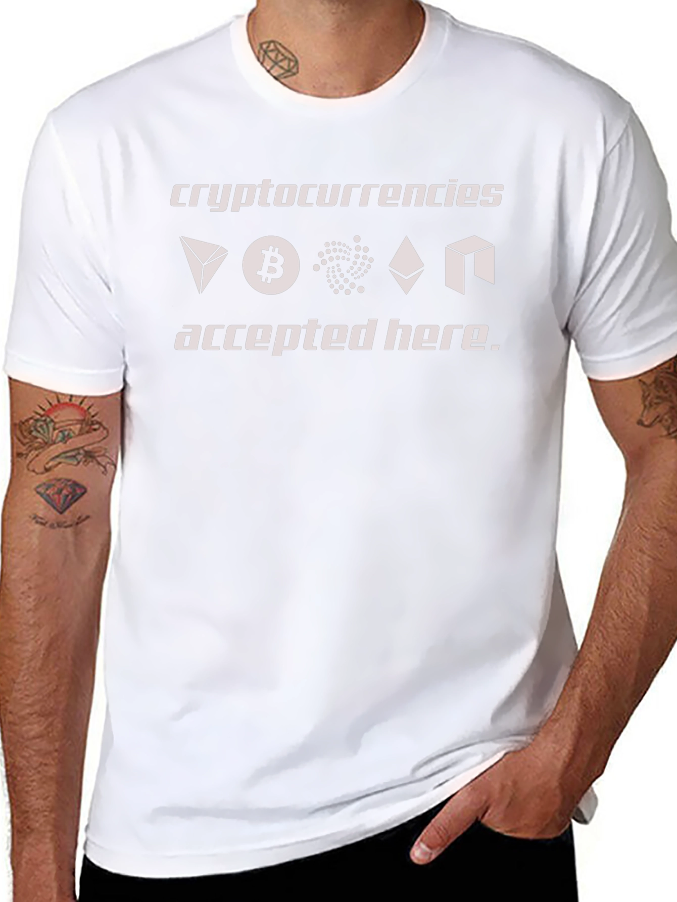 Cryptocurrency Accepted Here T-Shirt