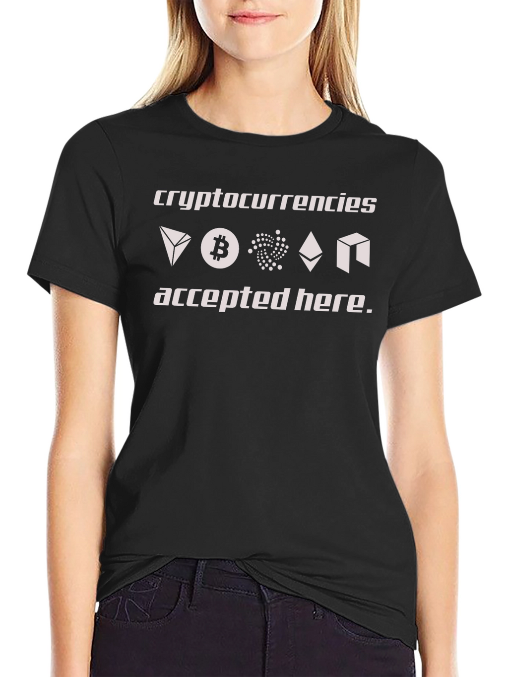Cryptocurrency Accepted Here T-Shirt