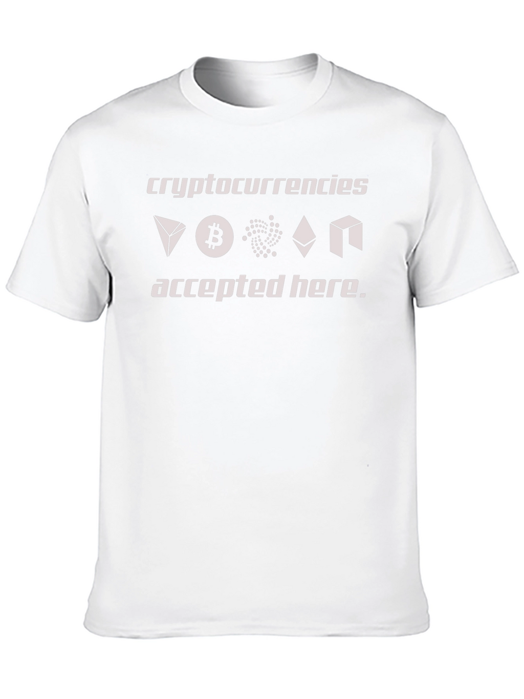 Cryptocurrency Accepted Here T-Shirt