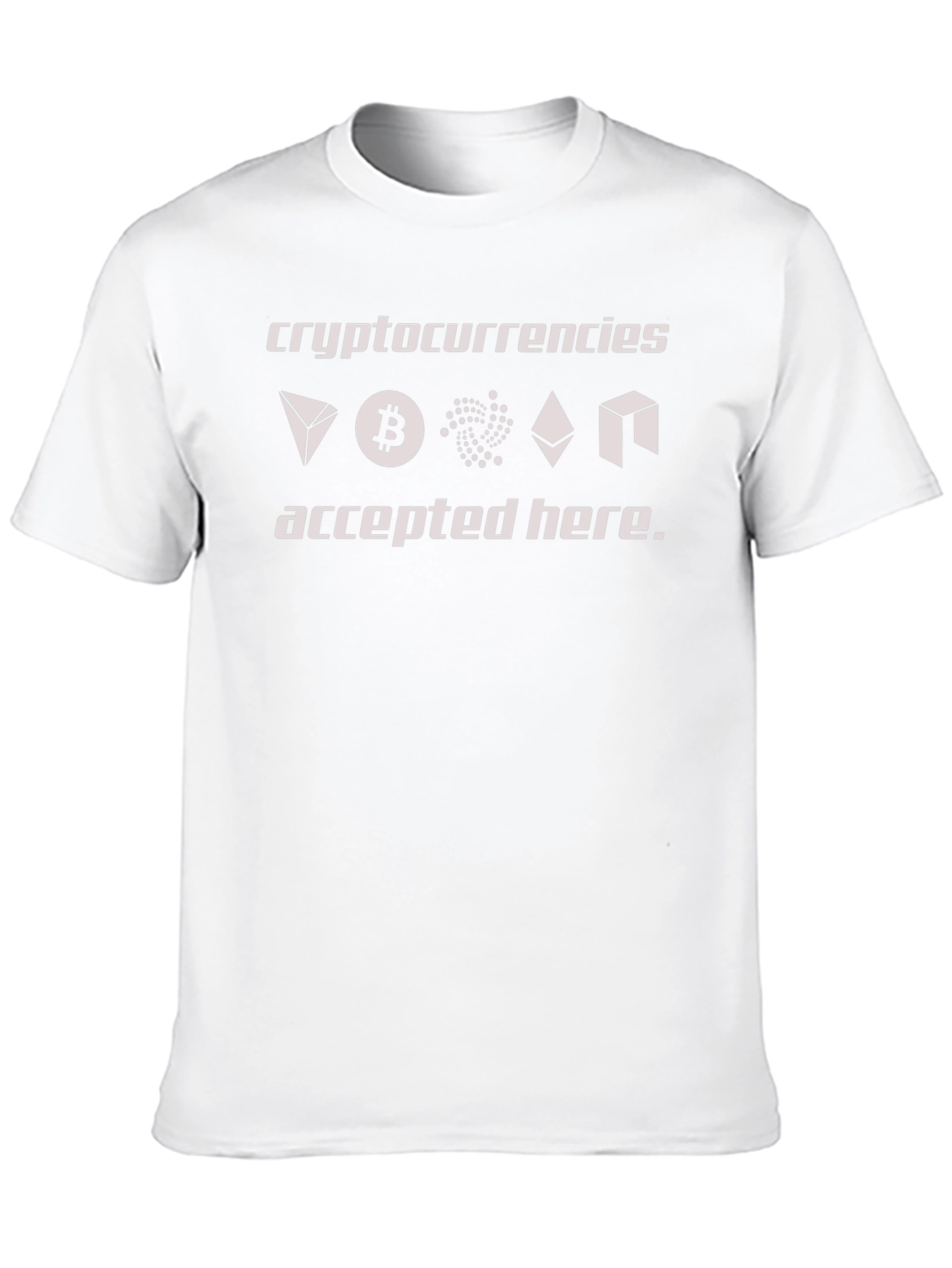 Cryptocurrency Accepted Here T-Shirt