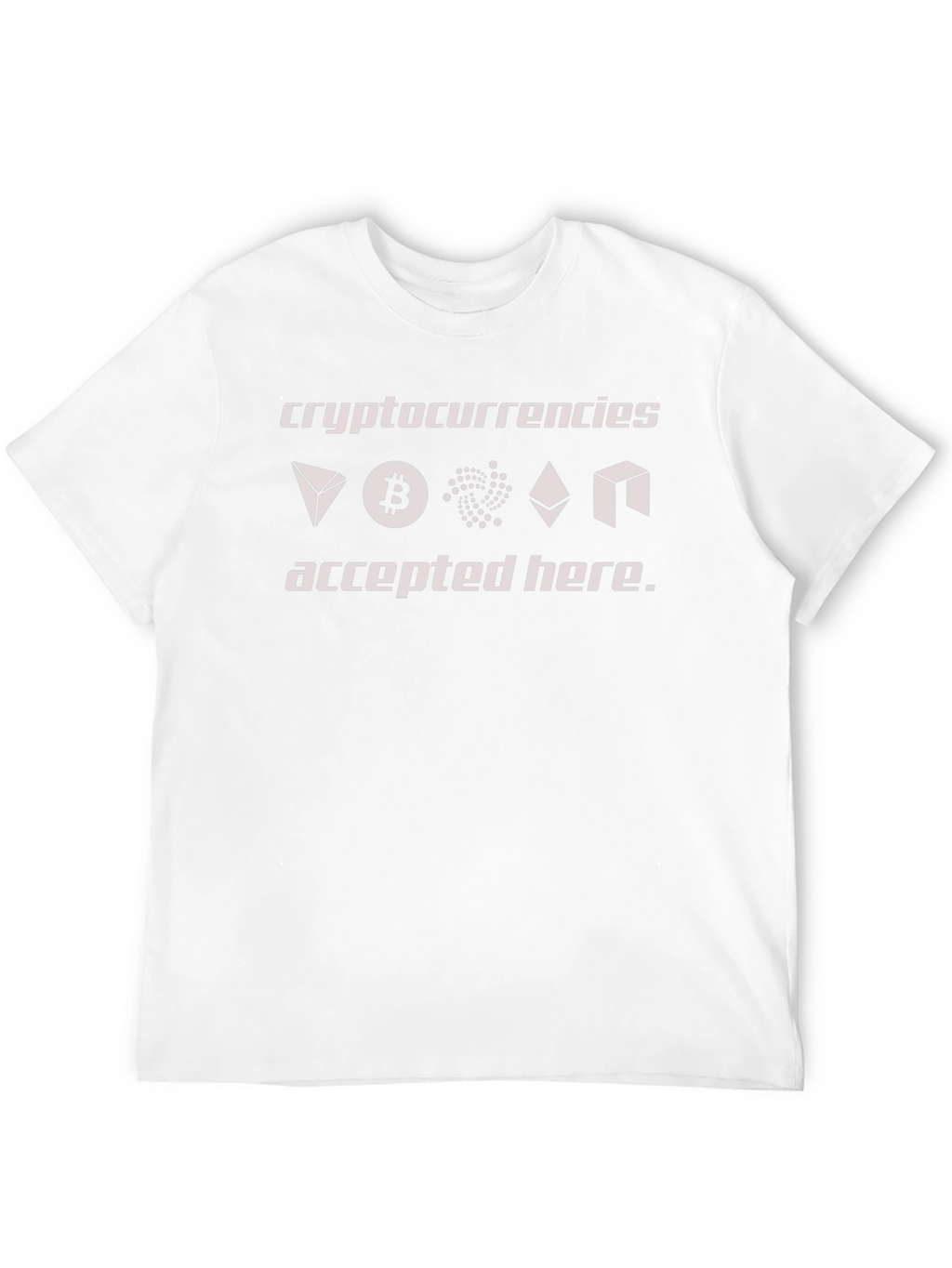 Cryptocurrency Accepted Here T-Shirt