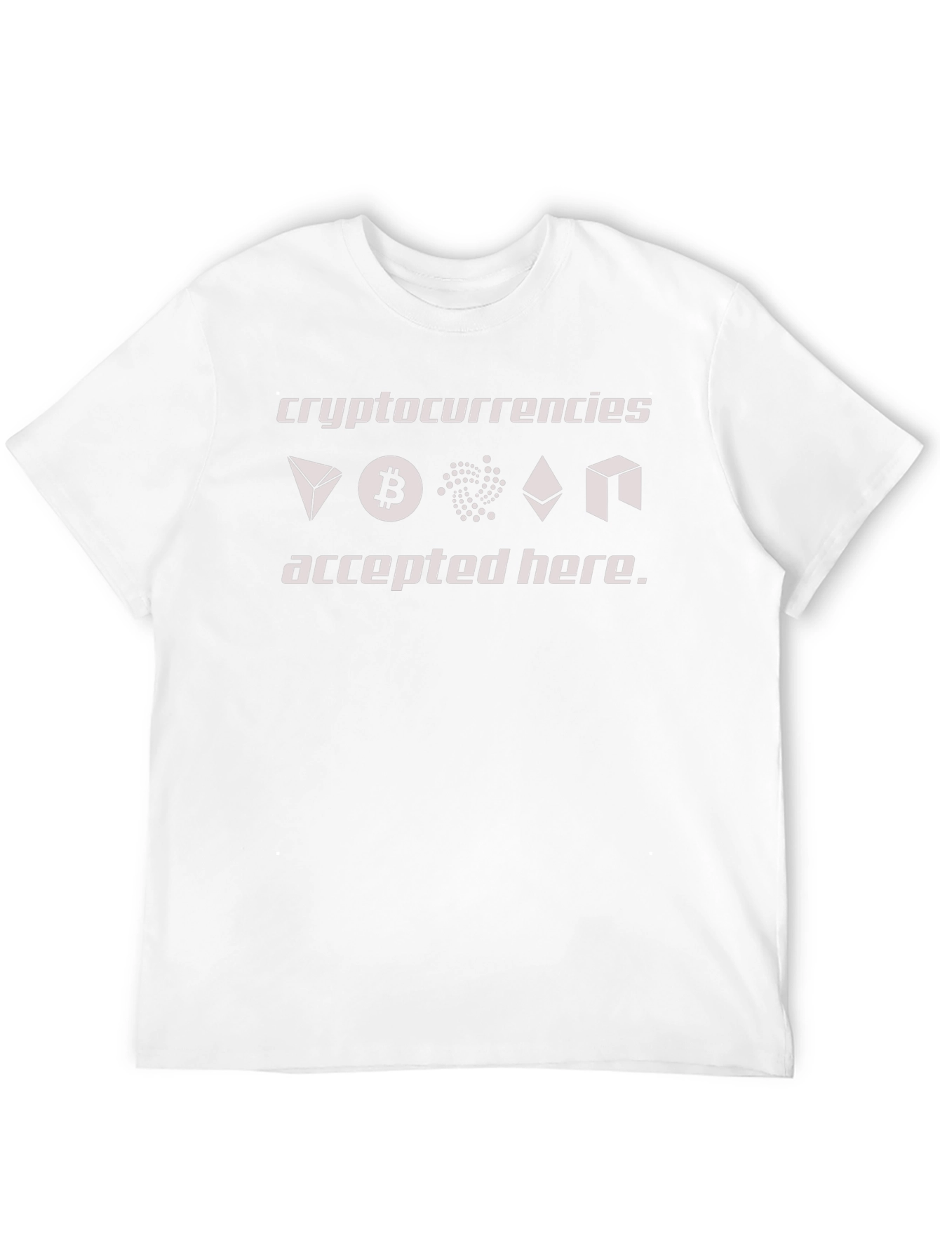 Cryptocurrency Accepted Here T-Shirt