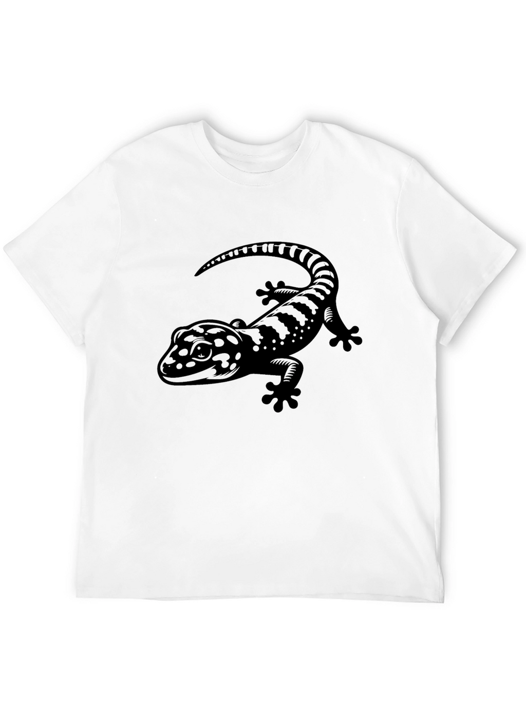 Gecko Graphic Tee - Mens Black T-Shirt