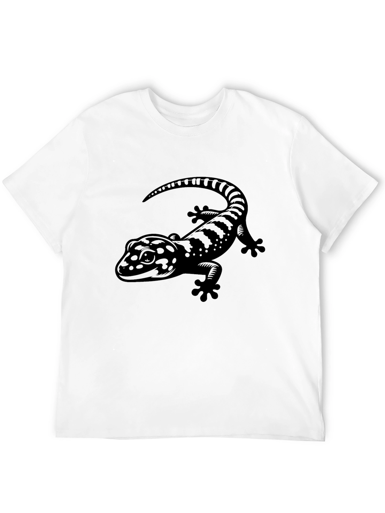 Gecko Graphic Tee - Mens Black T-Shirt