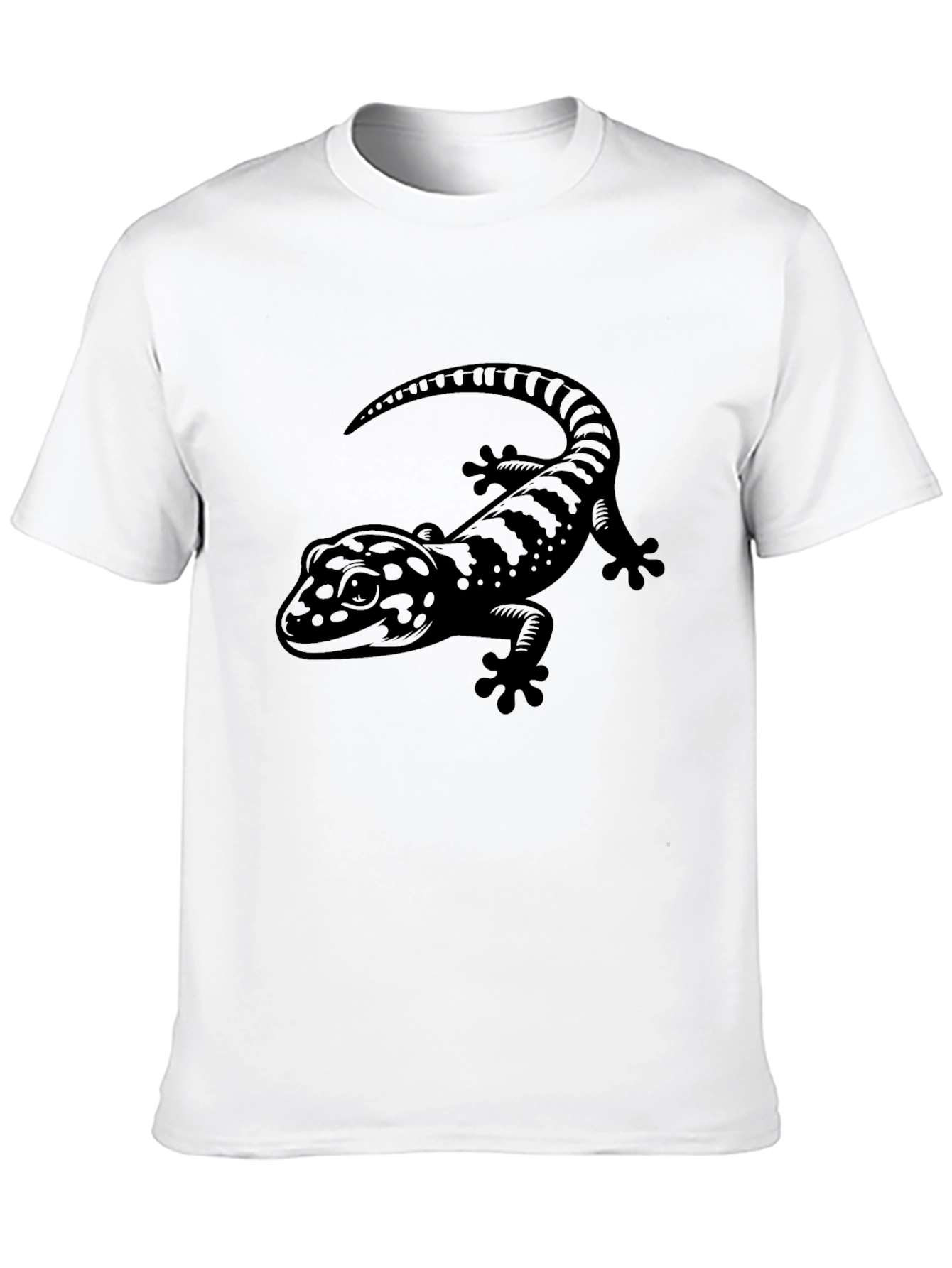 Gecko Graphic Tee - Mens Black T-Shirt