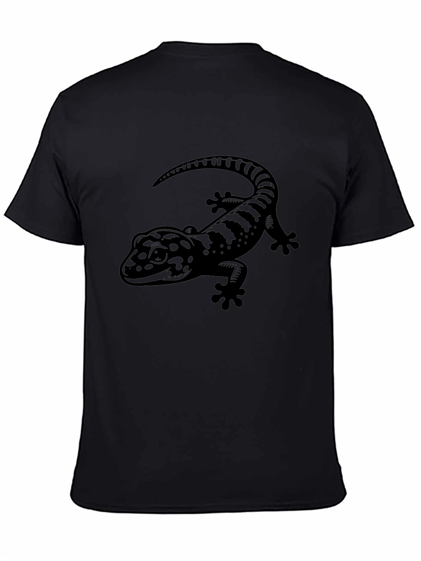 Gecko Graphic Tee - Mens Black T-Shirt