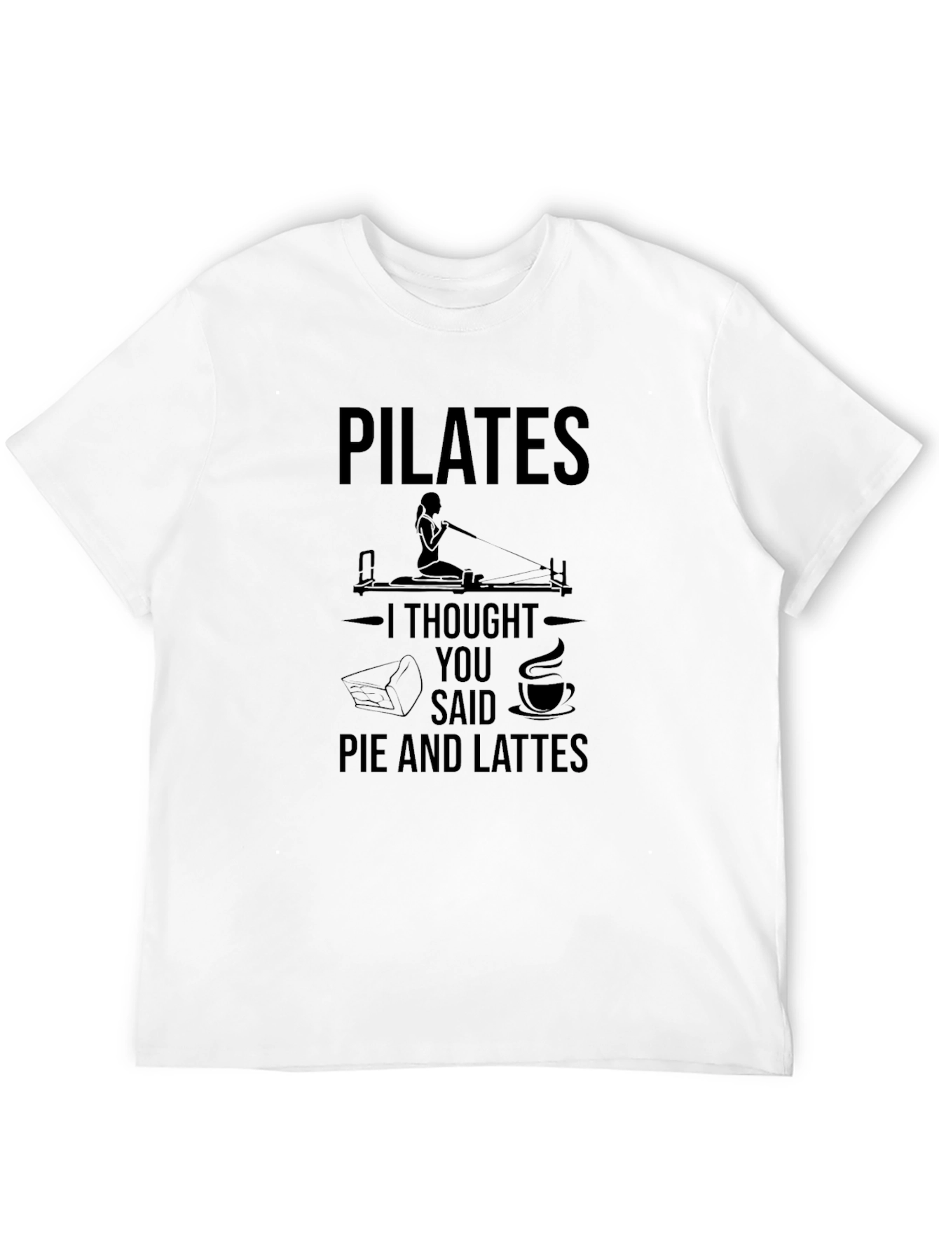 Pilates Pie and Lattes Graphic Tee