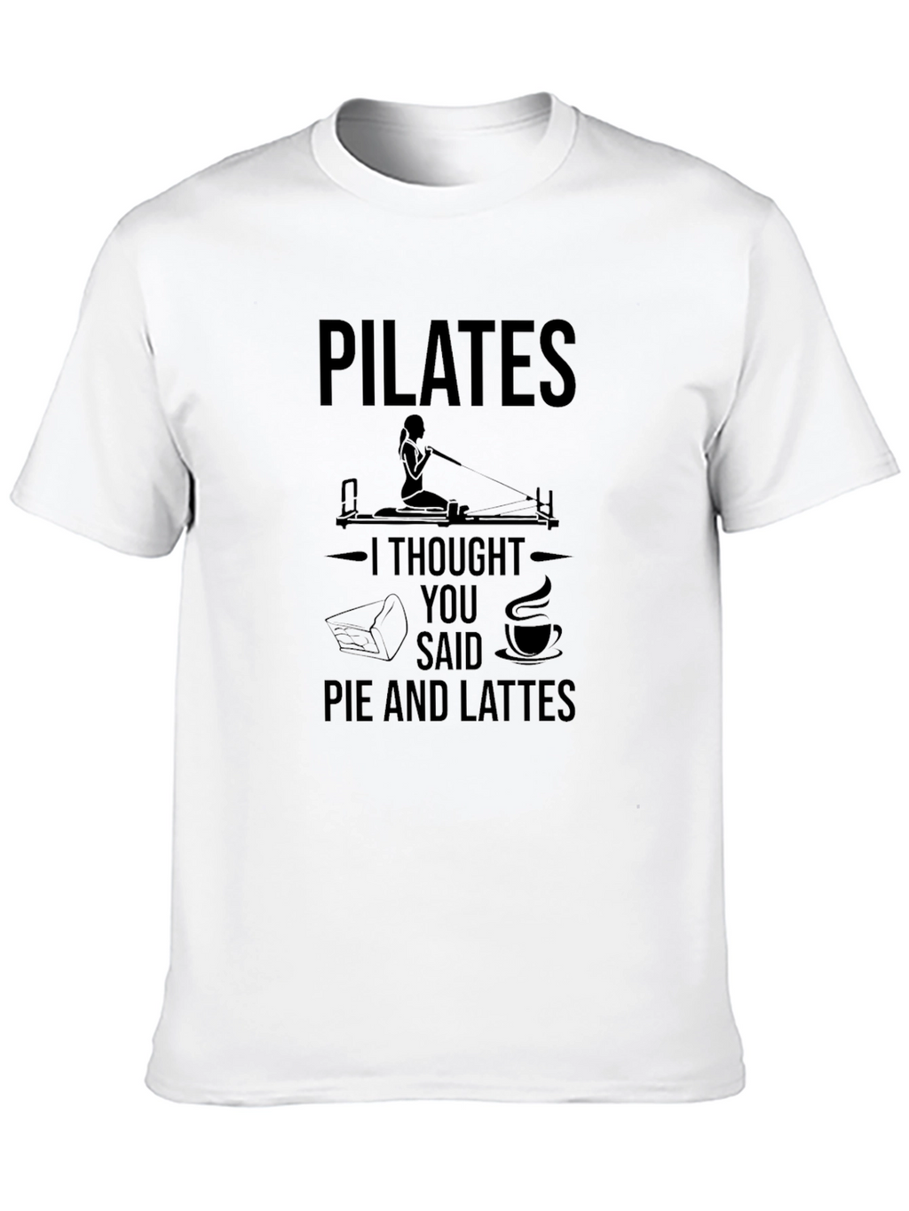 Pilates Pie and Lattes Graphic Tee