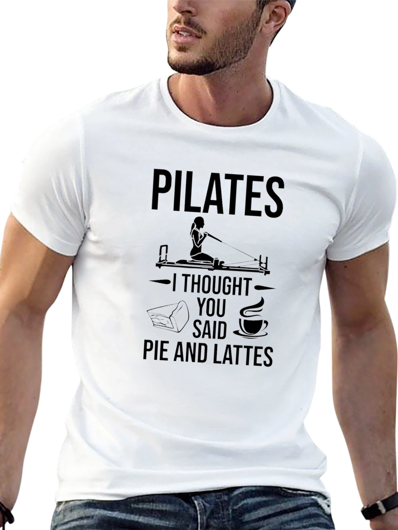 Pilates Pie and Lattes Graphic Tee