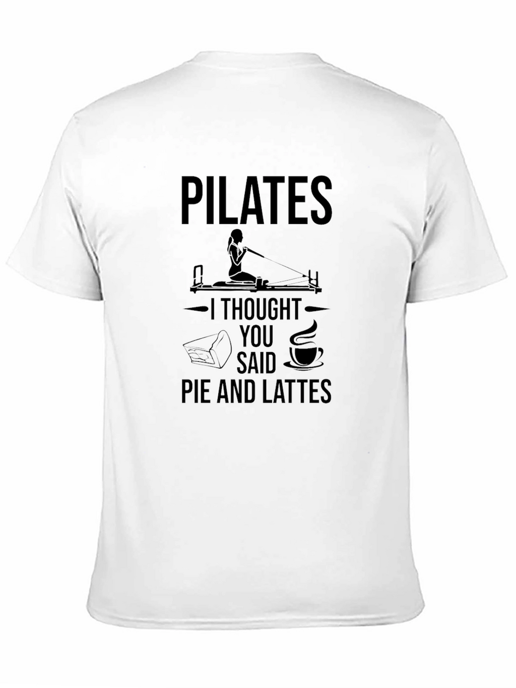 Pilates Pie and Lattes Graphic Tee
