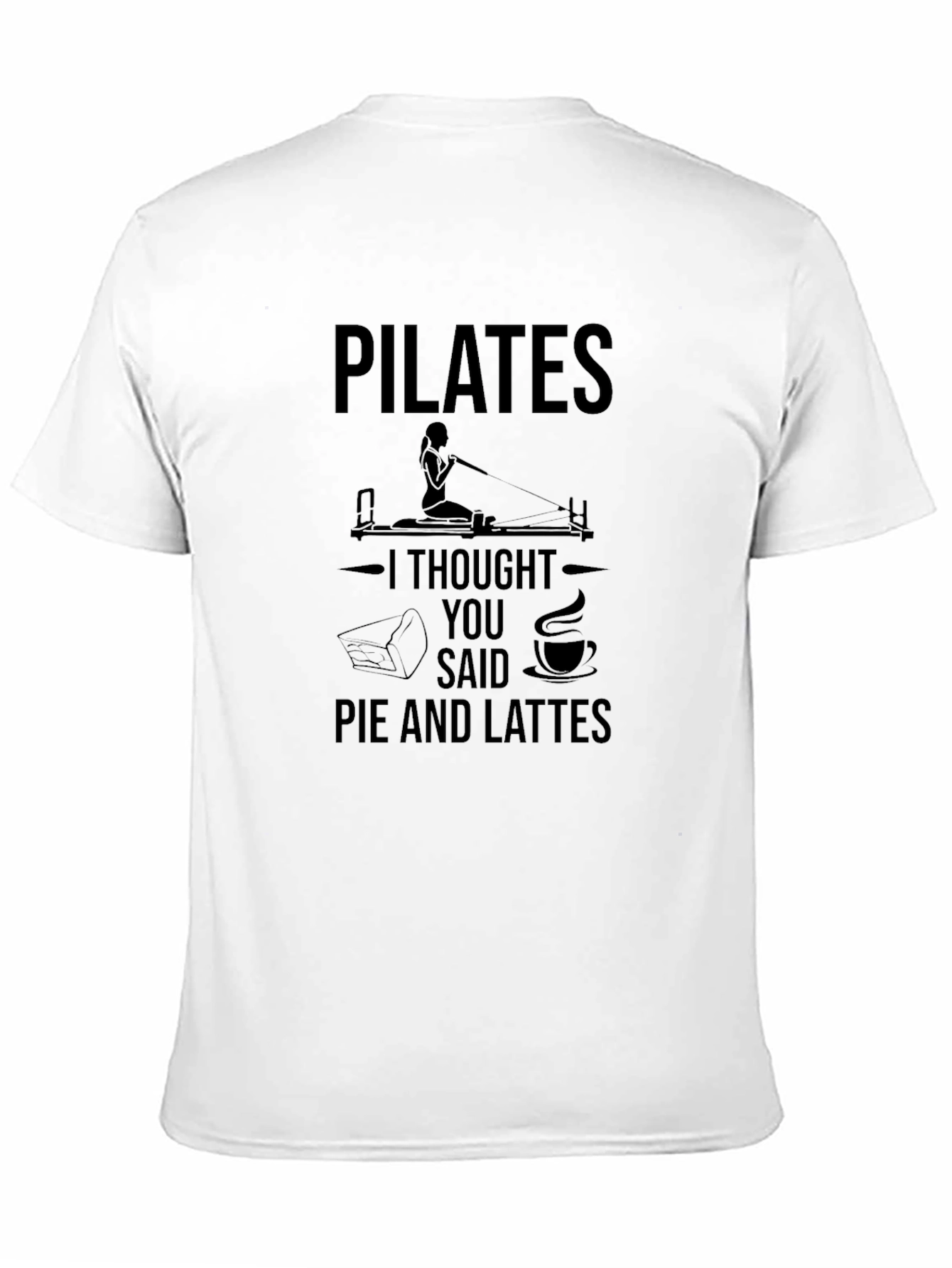 Pilates Pie and Lattes Graphic Tee