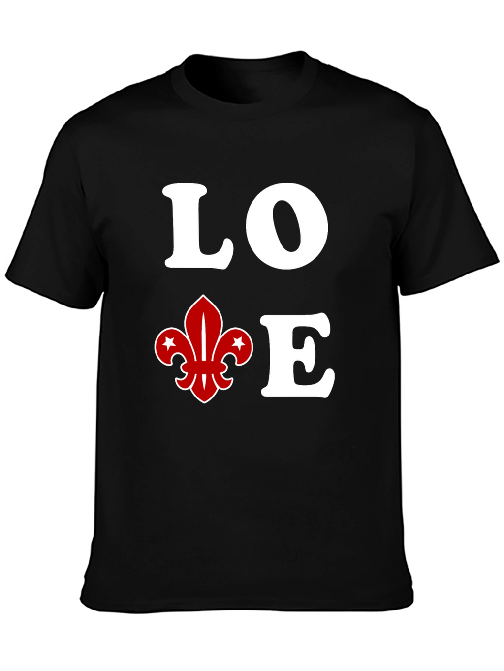 Love Fleur-de-Lis Graphic Tee
