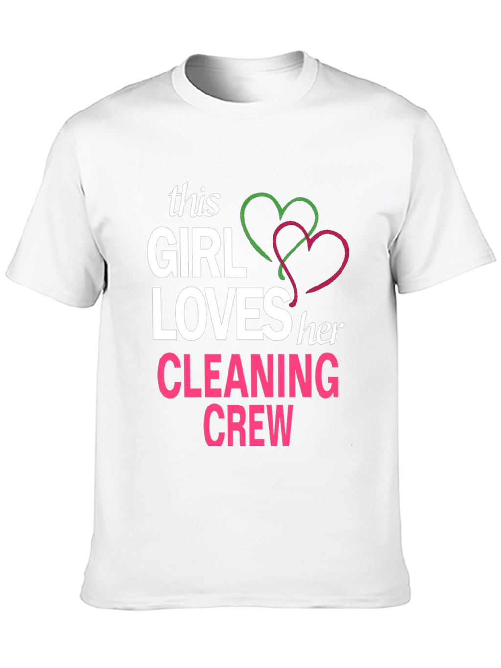 Cleaning Crew Lover Graphic T-Shirt