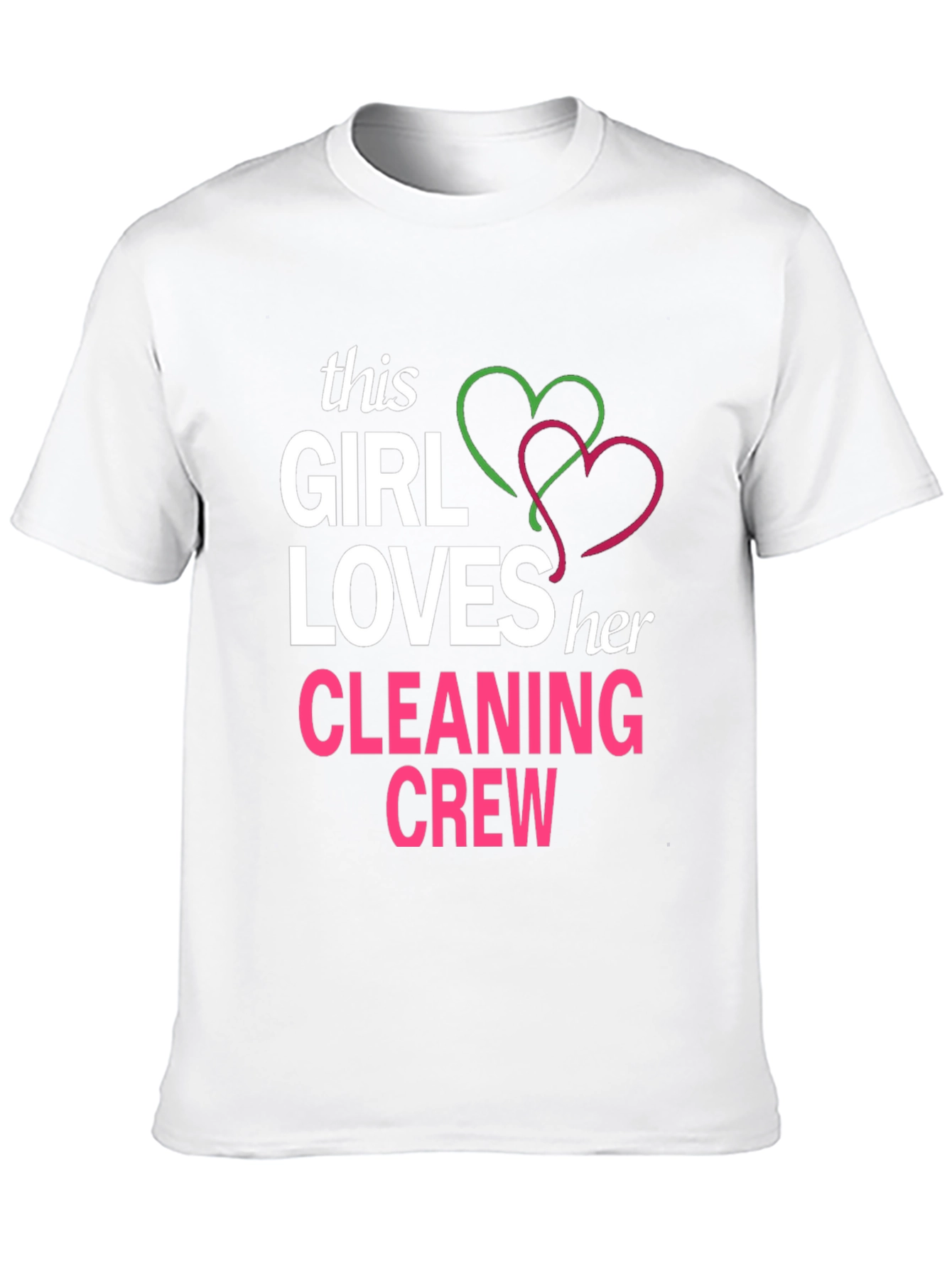 Cleaning Crew Lover Graphic T-Shirt