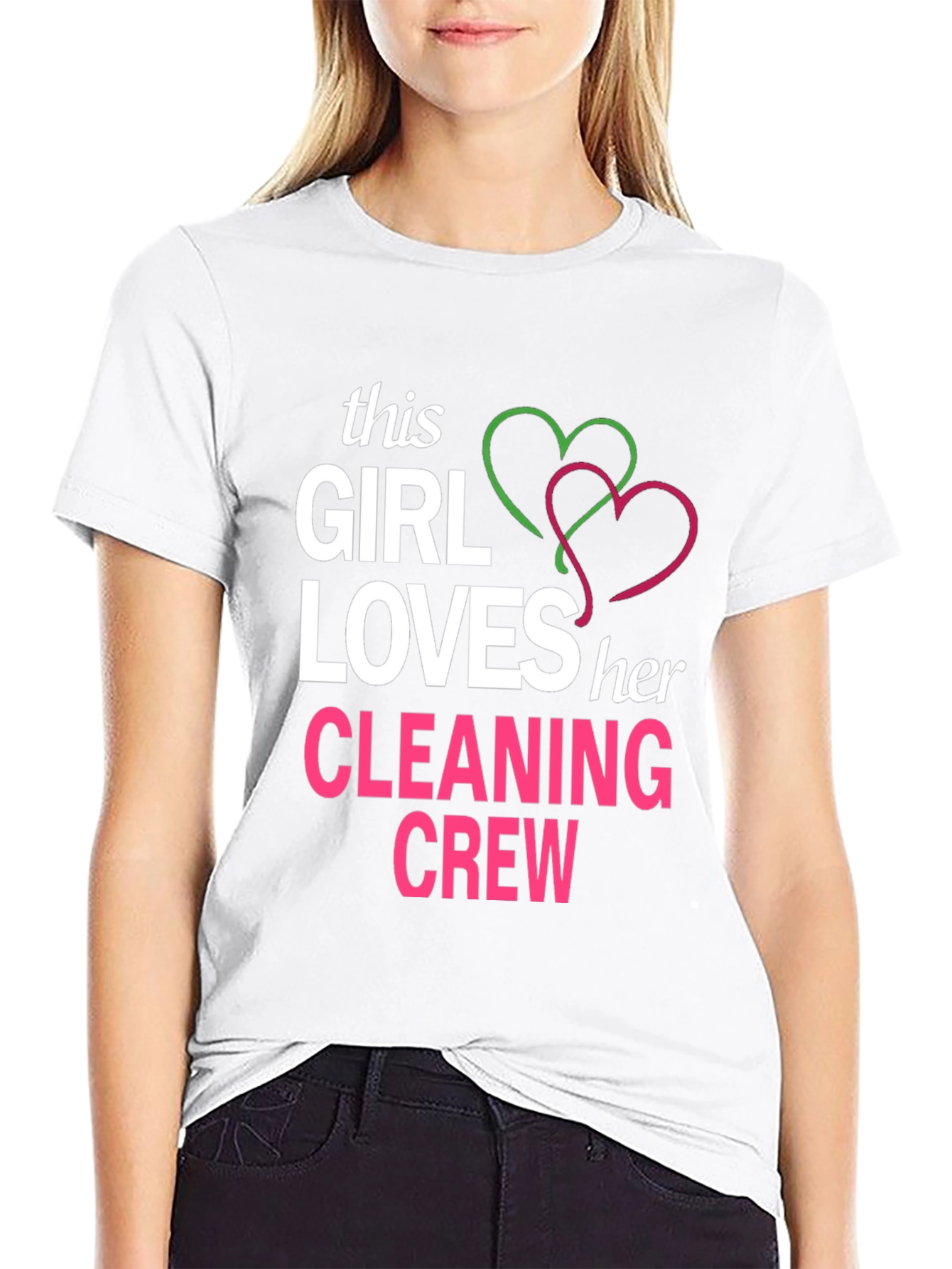 Cleaning Crew Lover Graphic T-Shirt