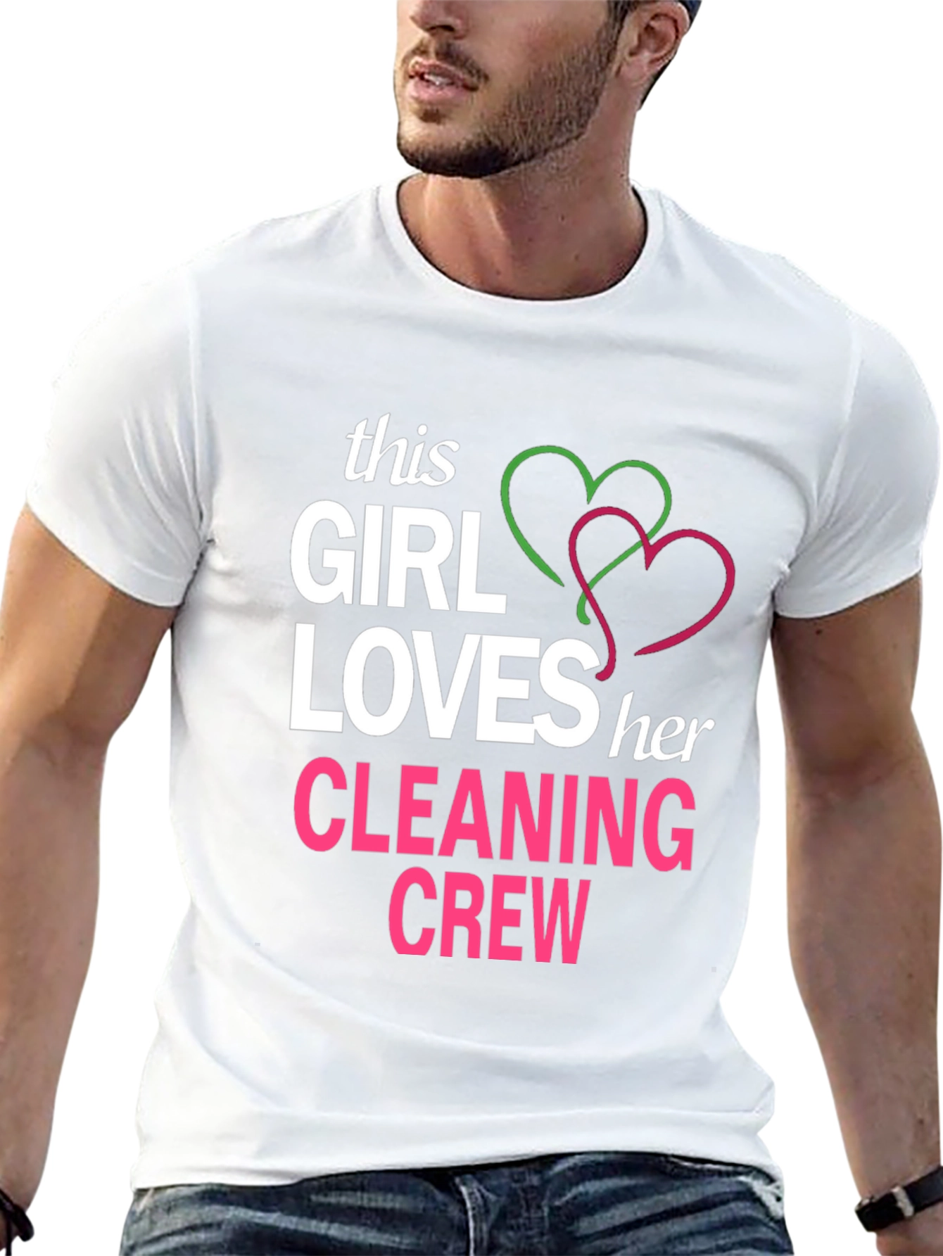 Cleaning Crew Lover Graphic T-Shirt