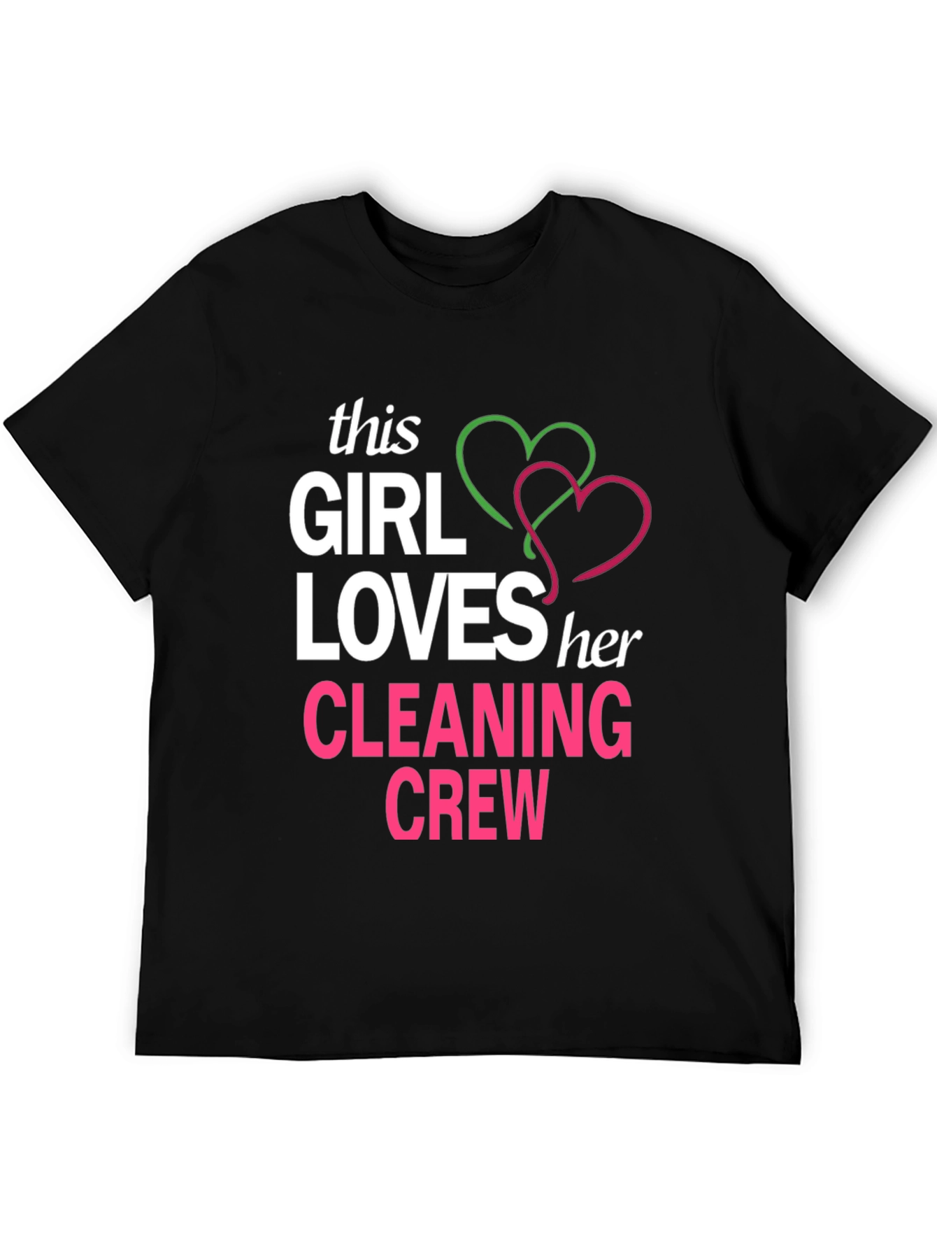 Cleaning Crew Lover Graphic T-Shirt