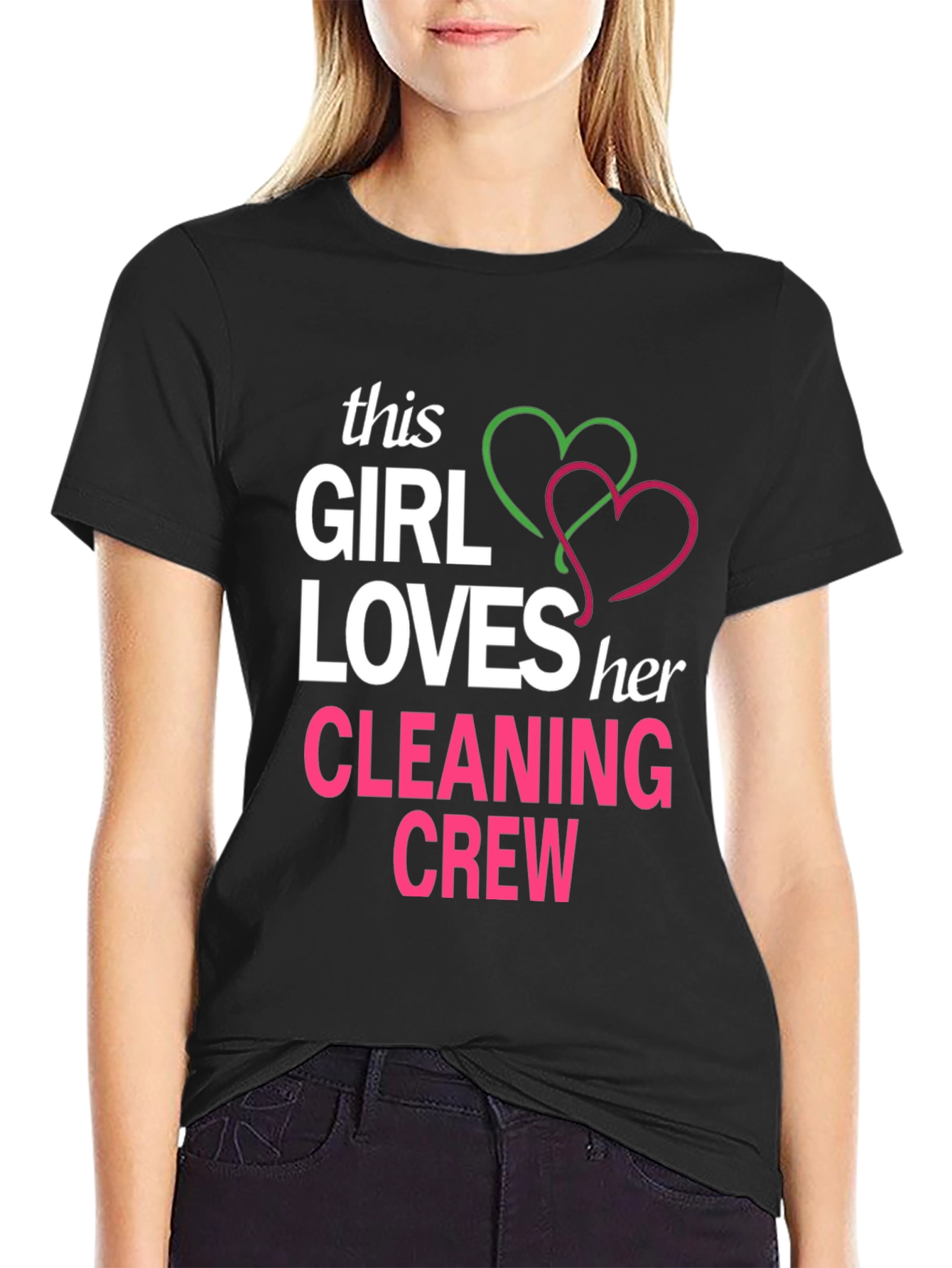 Cleaning Crew Lover Graphic T-Shirt
