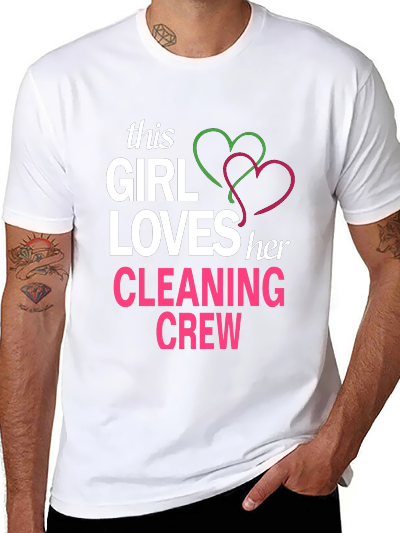 Cleaning Crew Lover Graphic T-Shirt
