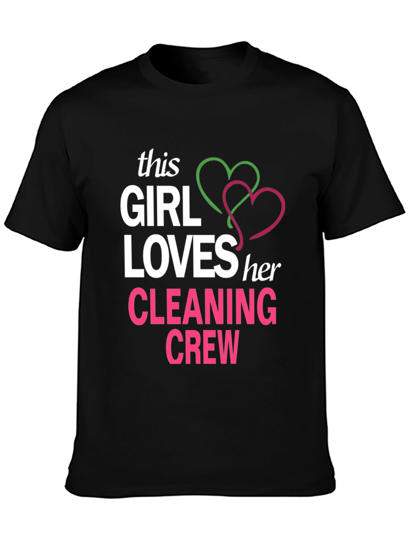 Cleaning Crew Lover Graphic T-Shirt