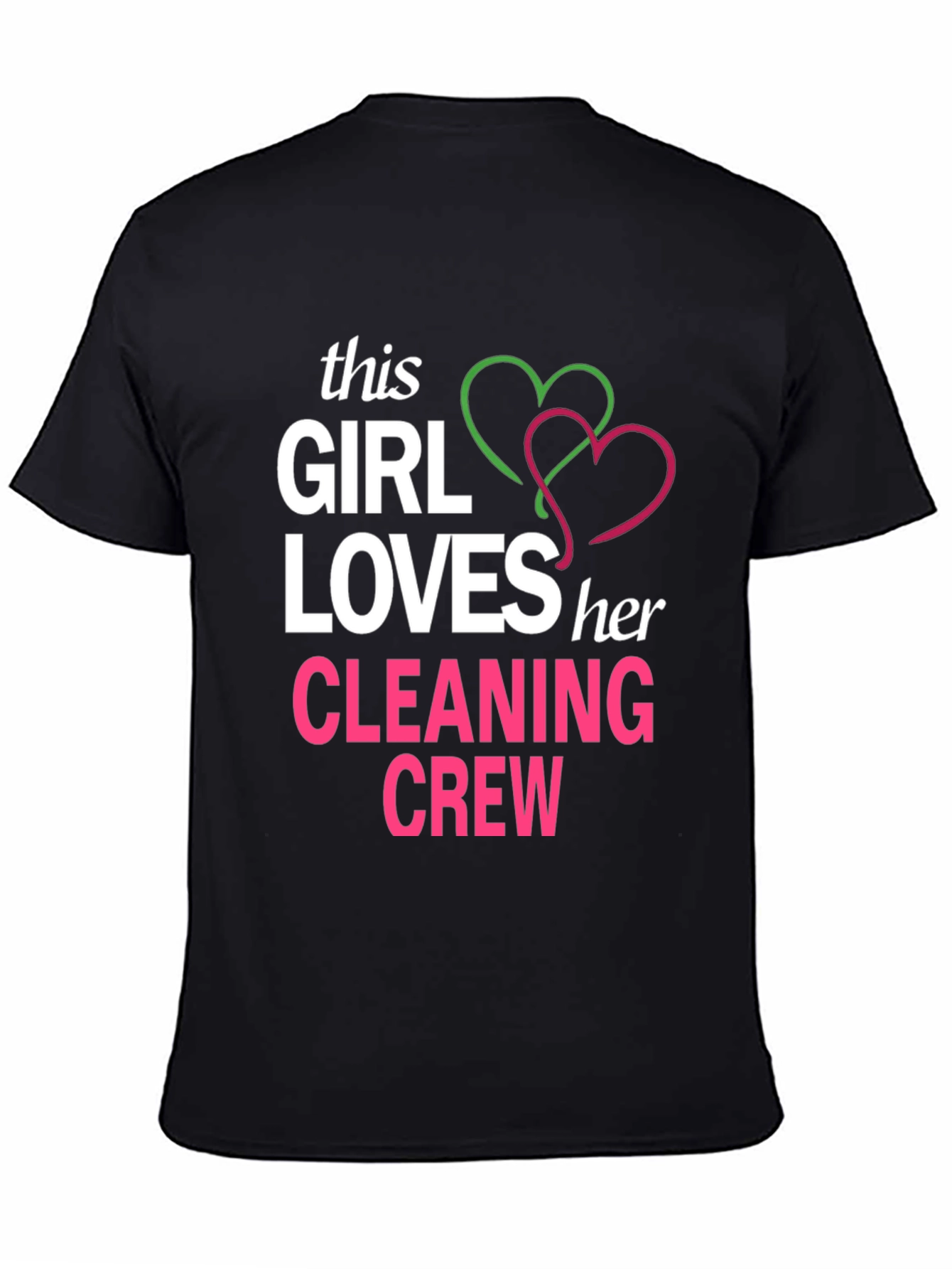 Cleaning Crew Lover Graphic T-Shirt
