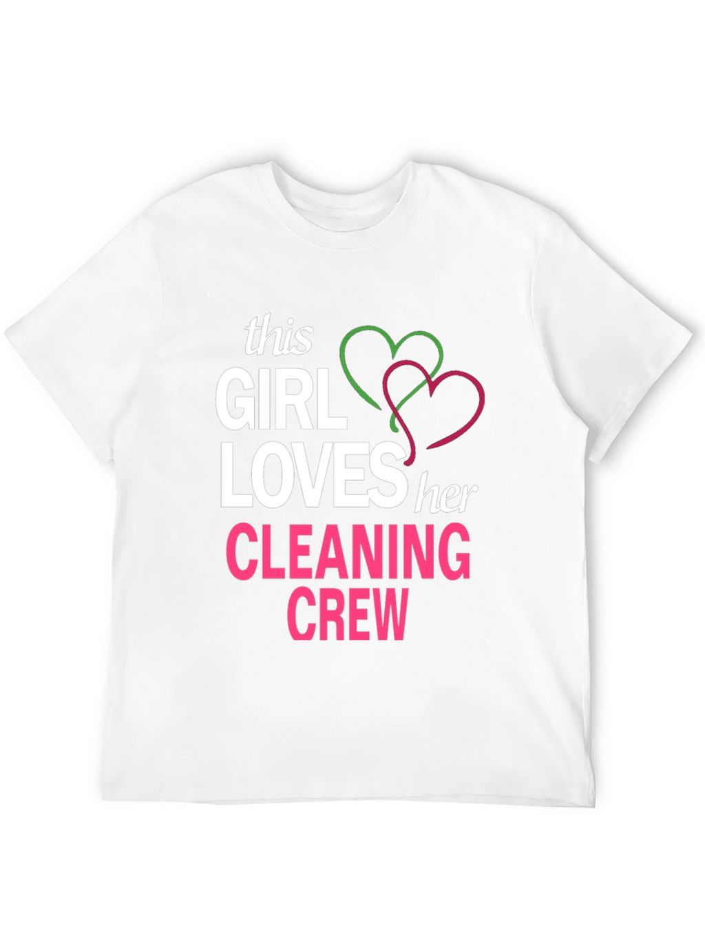 Cleaning Crew Lover Graphic T-Shirt