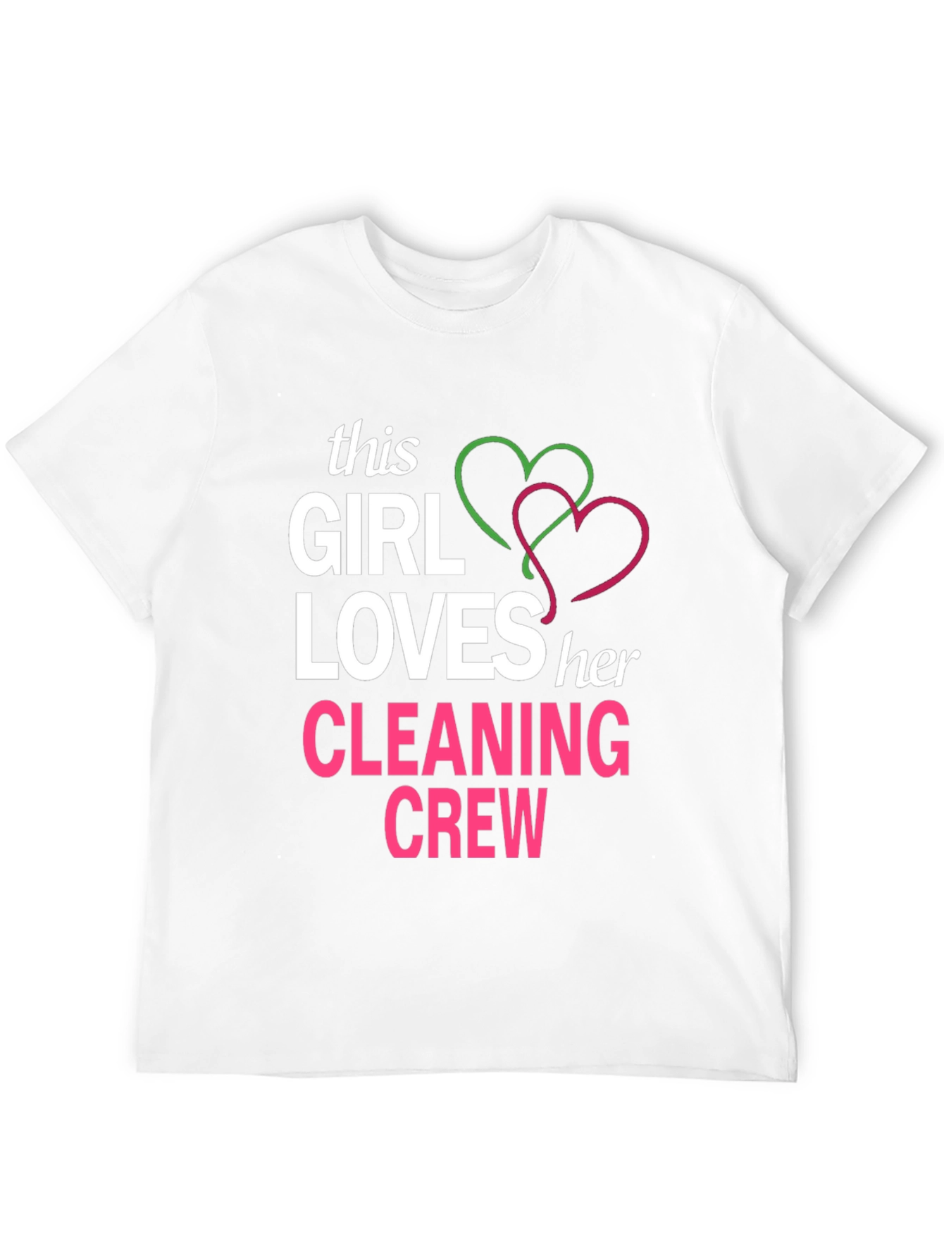 Cleaning Crew Lover Graphic T-Shirt