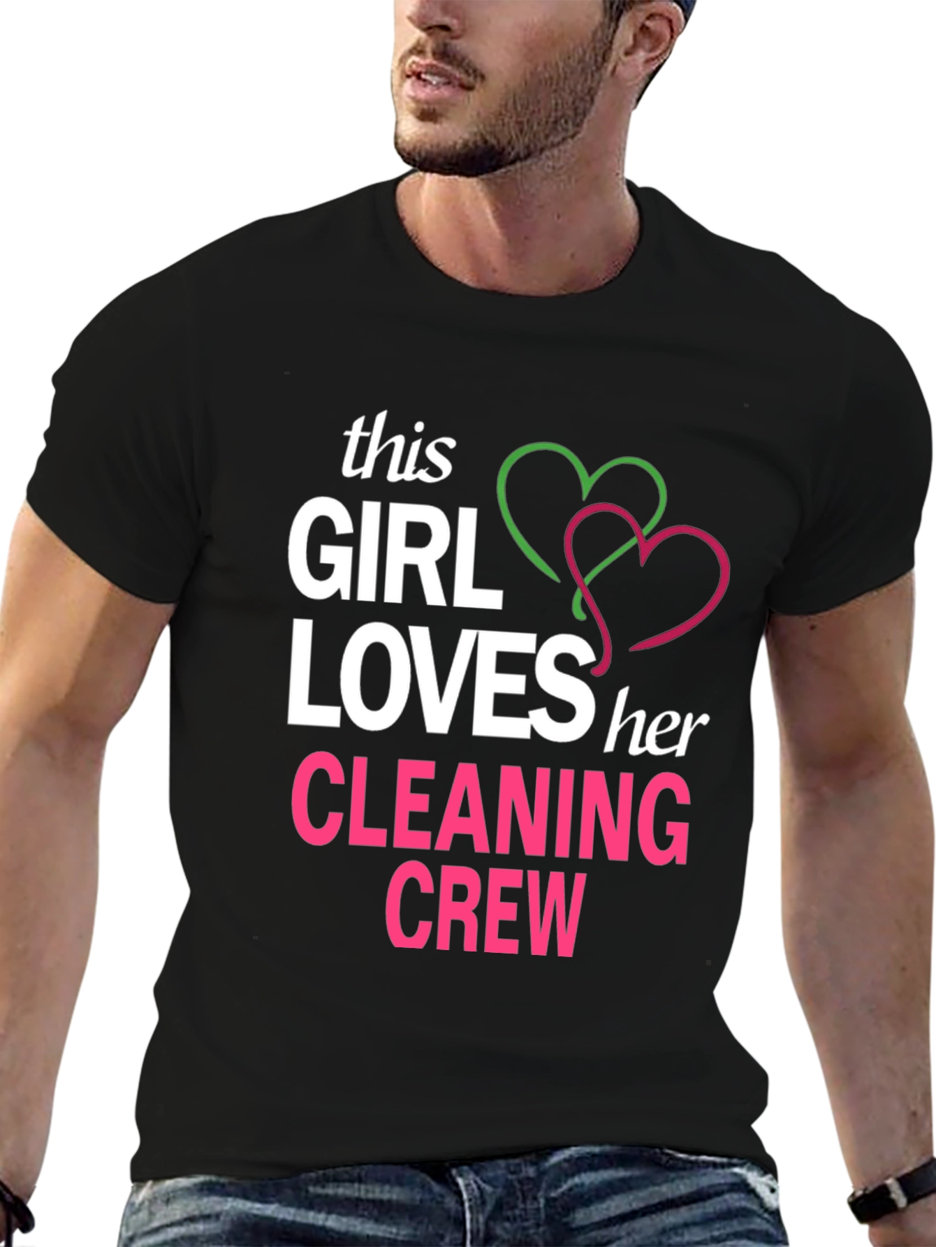 Cleaning Crew Lover Graphic T-Shirt