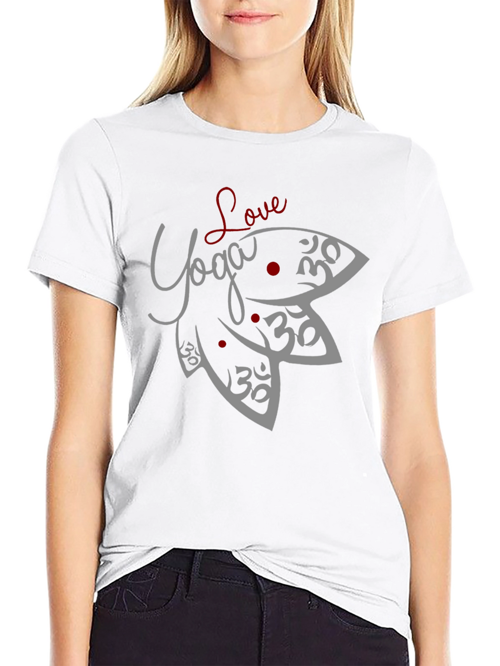 Love Yoga Graphic T-Shirt