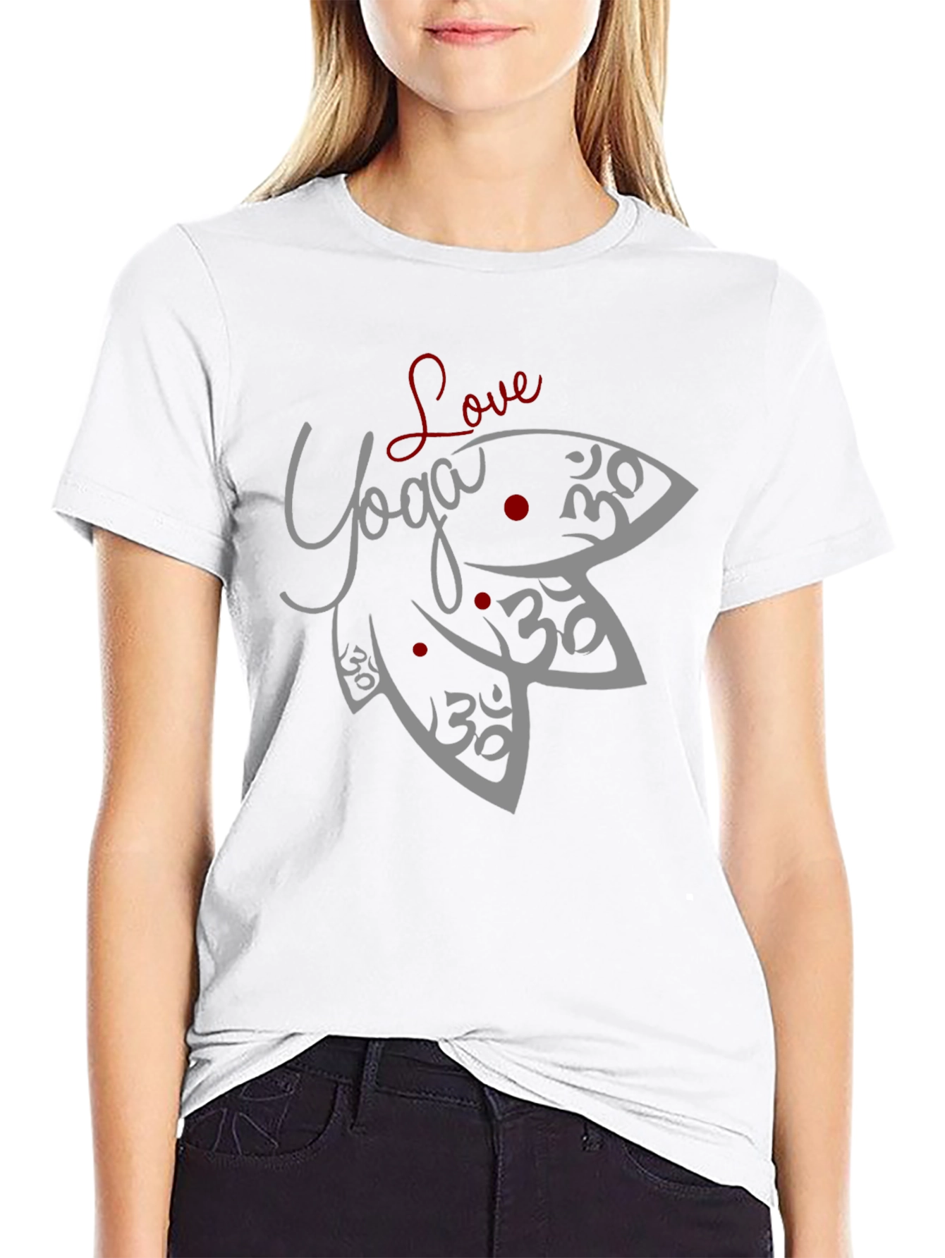 Love Yoga Graphic T-Shirt