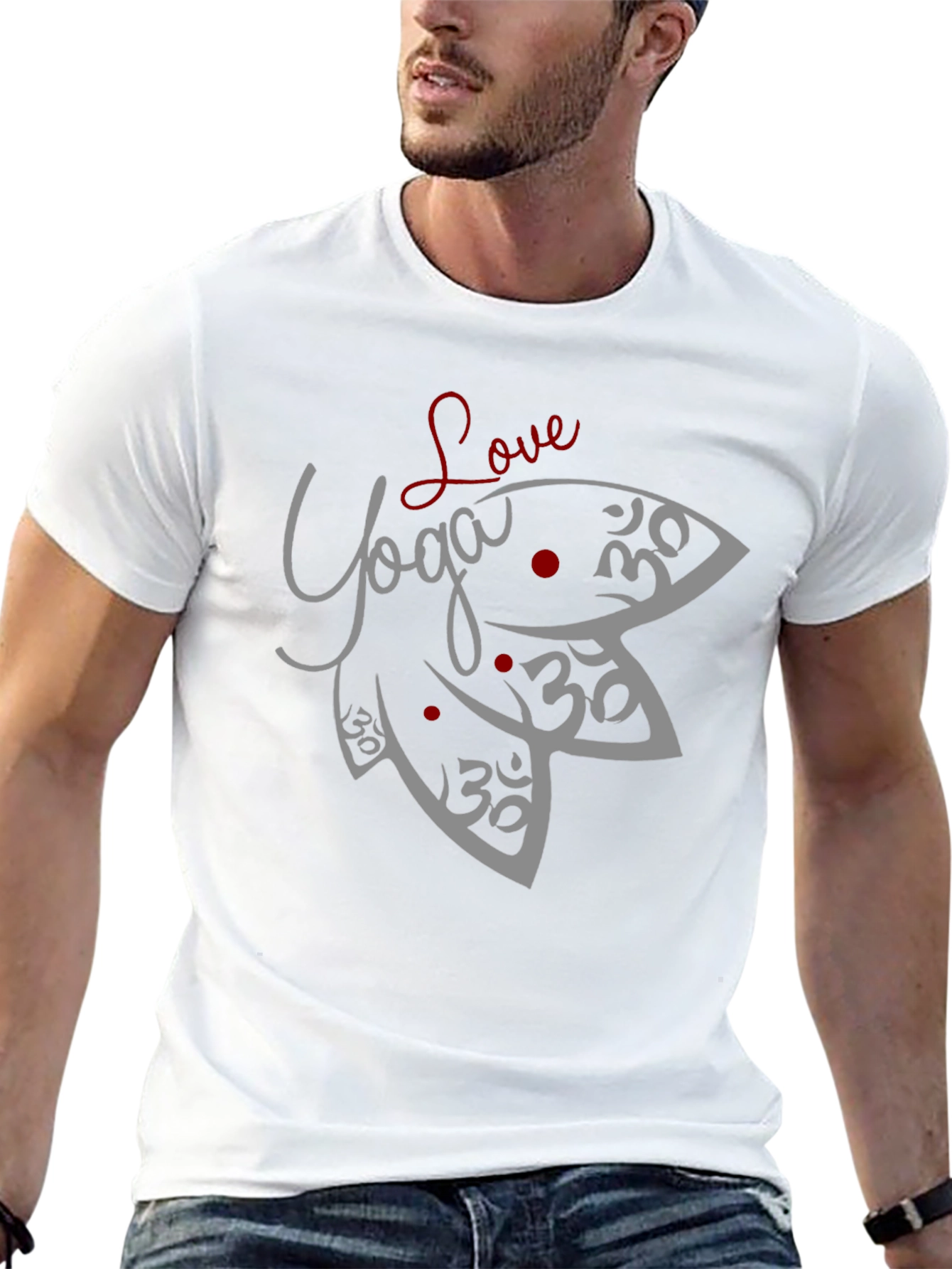 Love Yoga Graphic T-Shirt