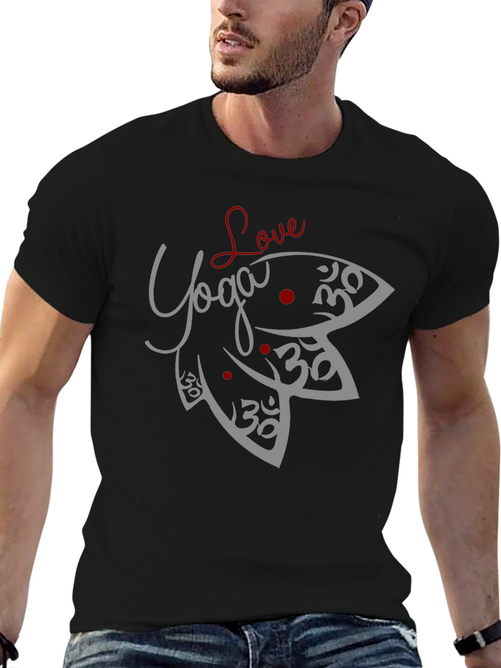 Love Yoga Graphic T-Shirt