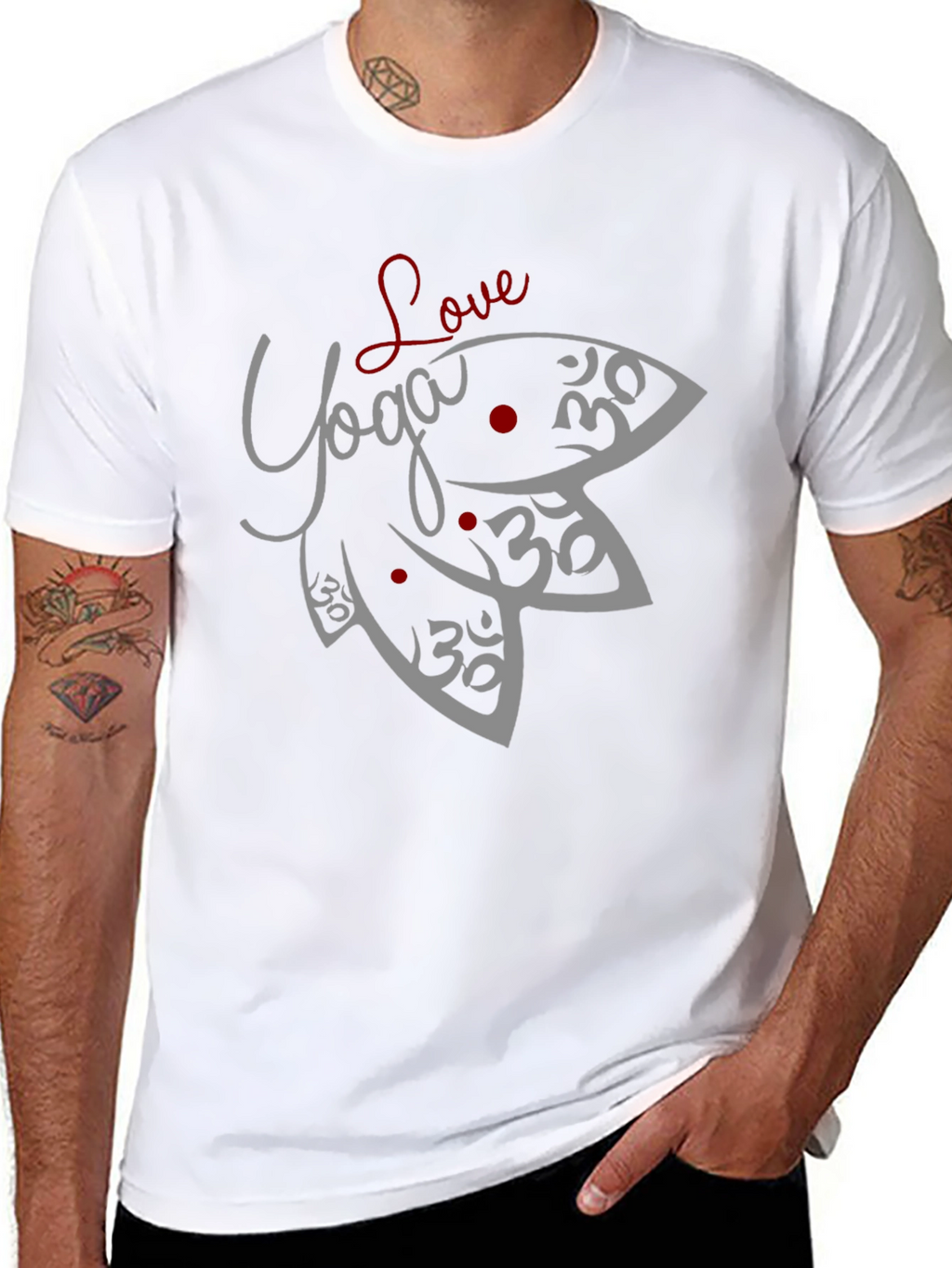 Love Yoga Graphic T-Shirt