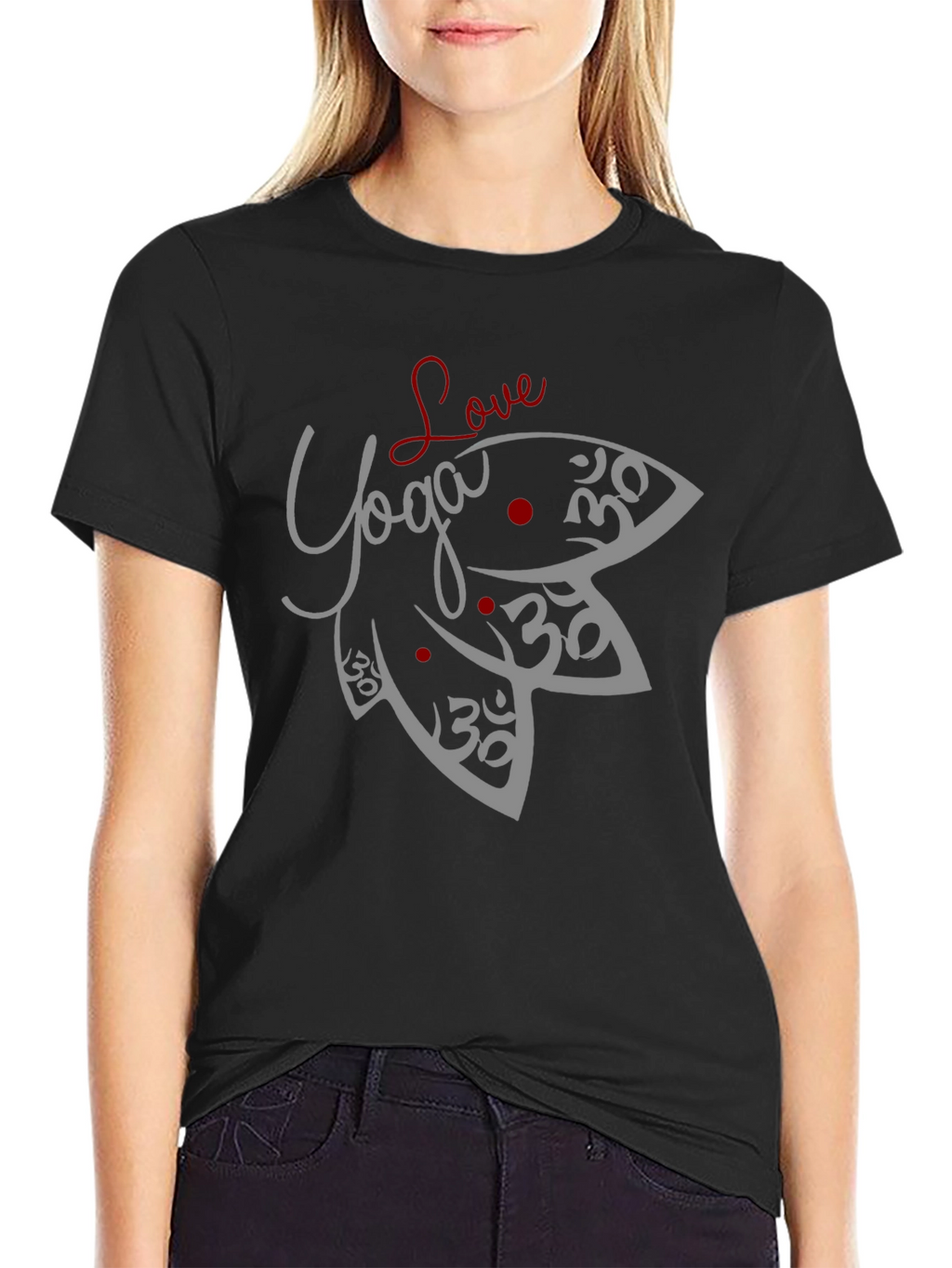 Love Yoga Graphic T-Shirt