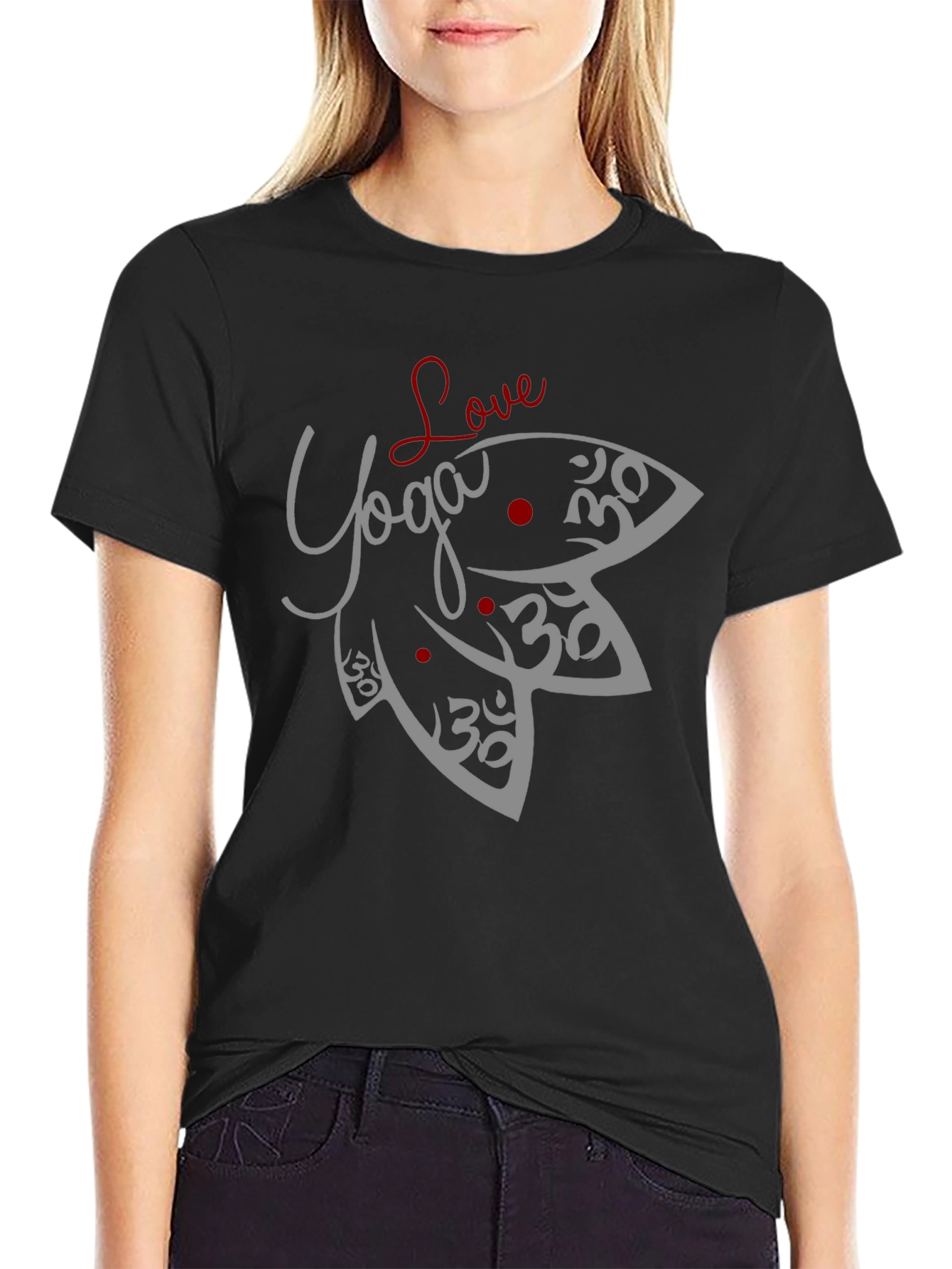 Love Yoga Graphic T-Shirt