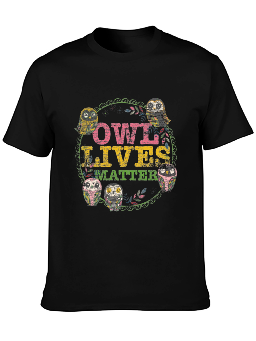 Owl Lives Matter T-Shirt - Unique Design