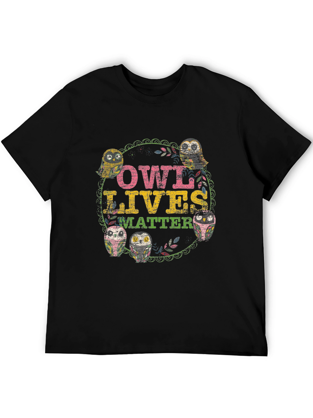 Owl Lives Matter T-Shirt - Unique Design